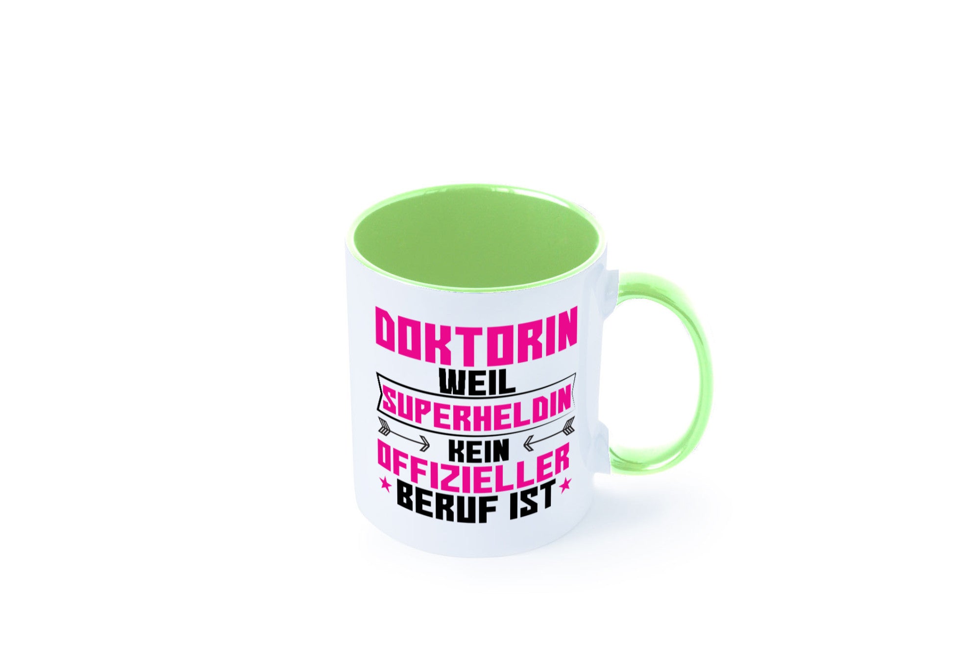 Superheldin Doktorin | Doktorand Doktortitel Geschenkidee Humor Tasse