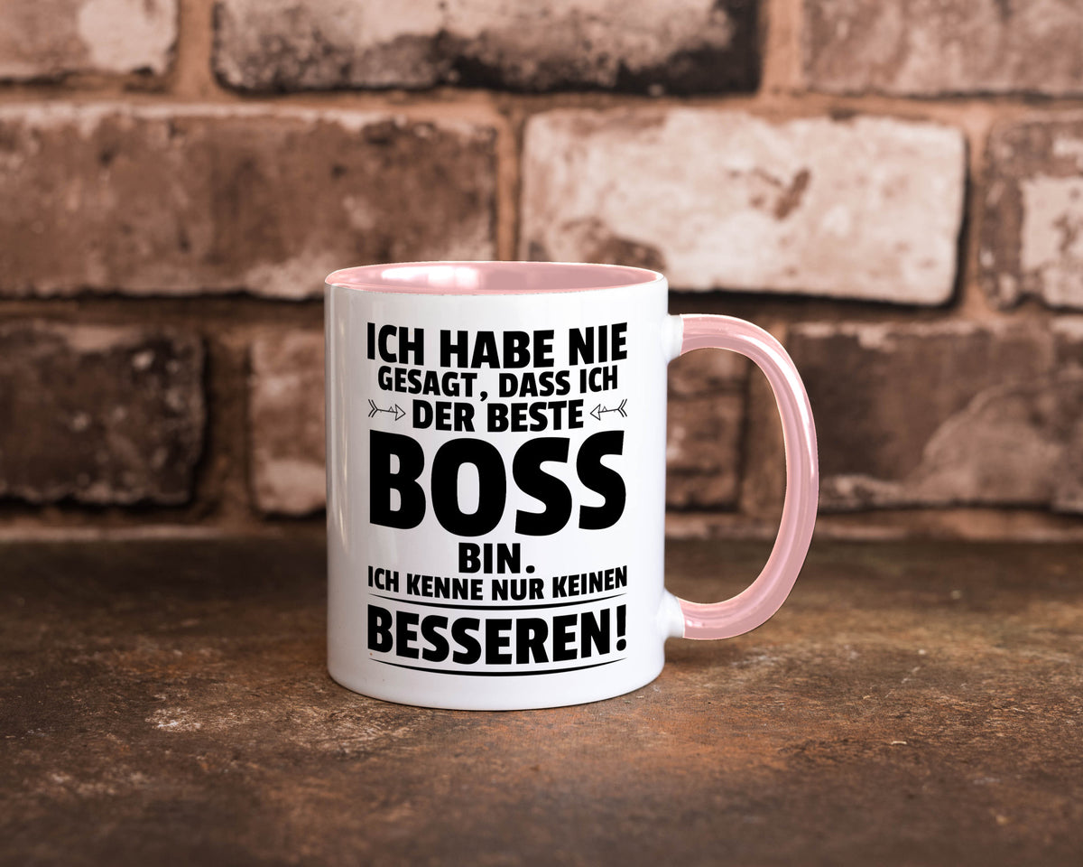 Der Beste Boss | Führungskraft Vorgesetzter lustiger Spruch Geschenk Humor Tasse