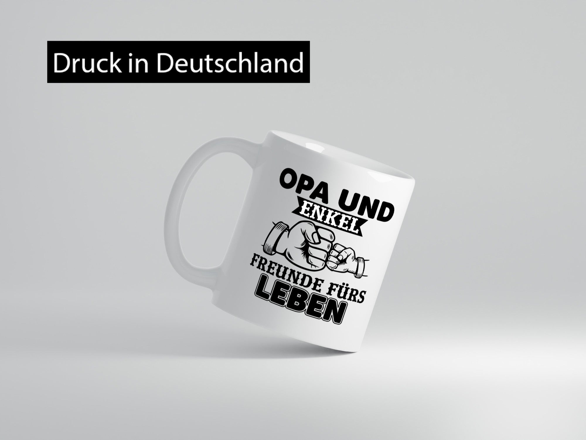 Opa und Enkel Freunde fürs Leben | Großvater Geschenkidee Familie Humor Tasse