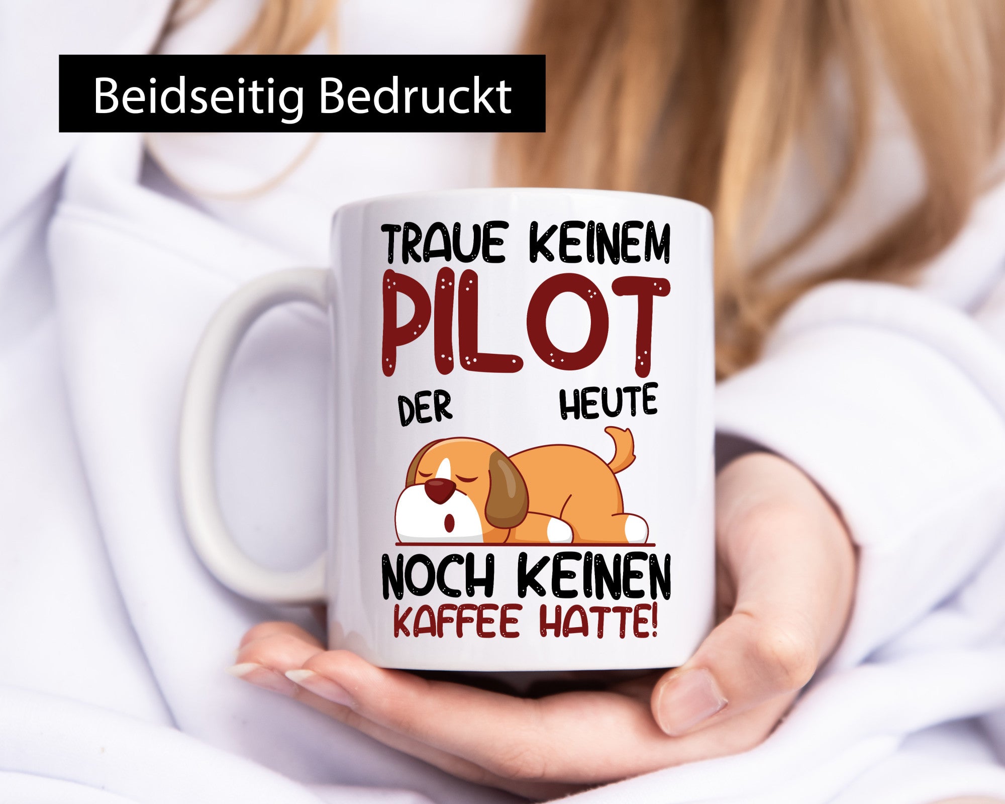 Traue keinem Pilot | Flugzeug Piloten lustiger Spruch Geschenk Humor