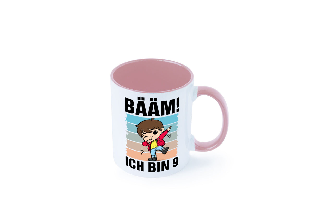 9. Geburtstag | Ich bin 9 Jahre Bäääm Dabbing Kind lustig Geschenkidee Geschenk Tasse