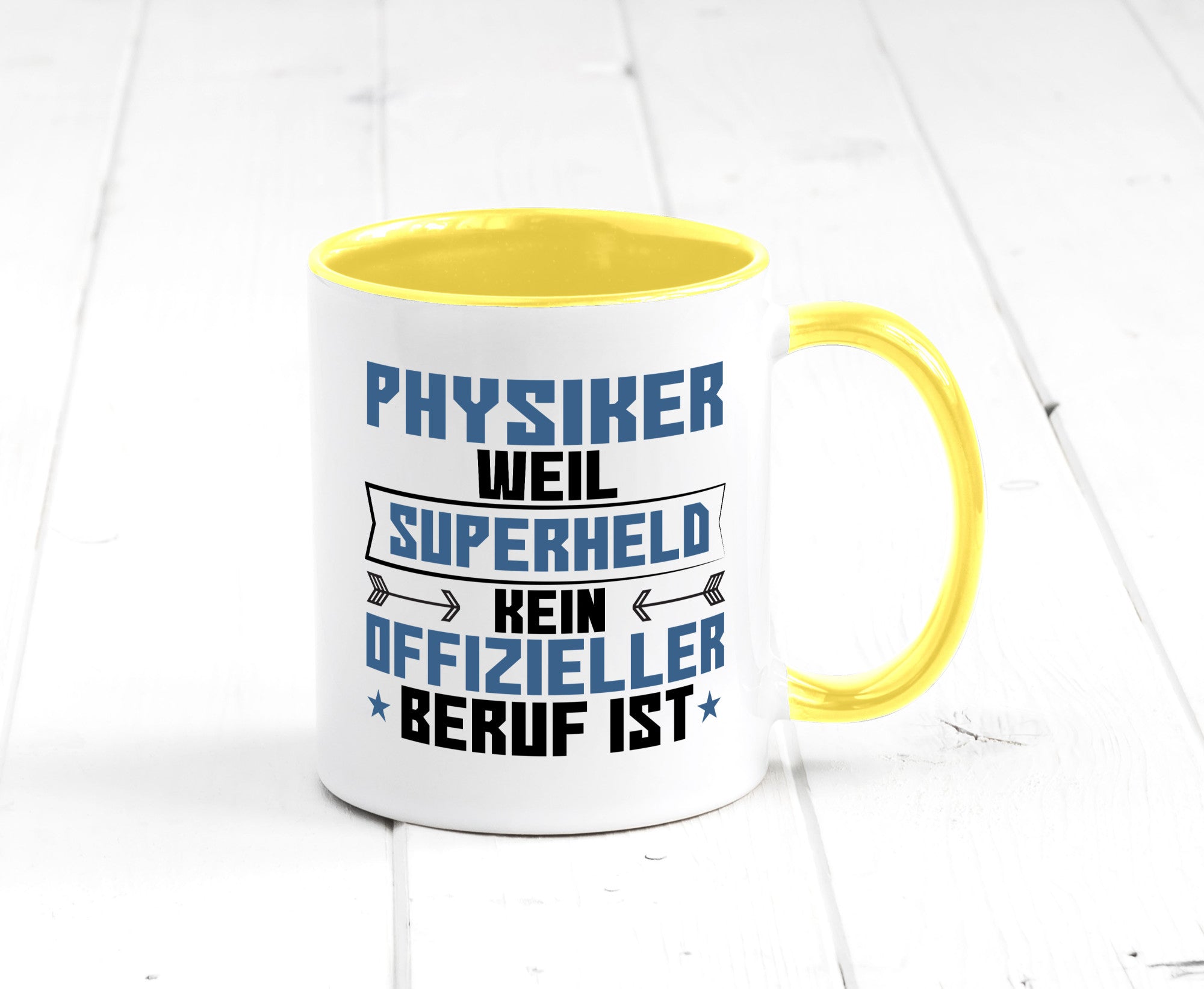 Superheld Physiker | Physik Geschenk Humor Geschenkidee lustiger Spruch Tasse