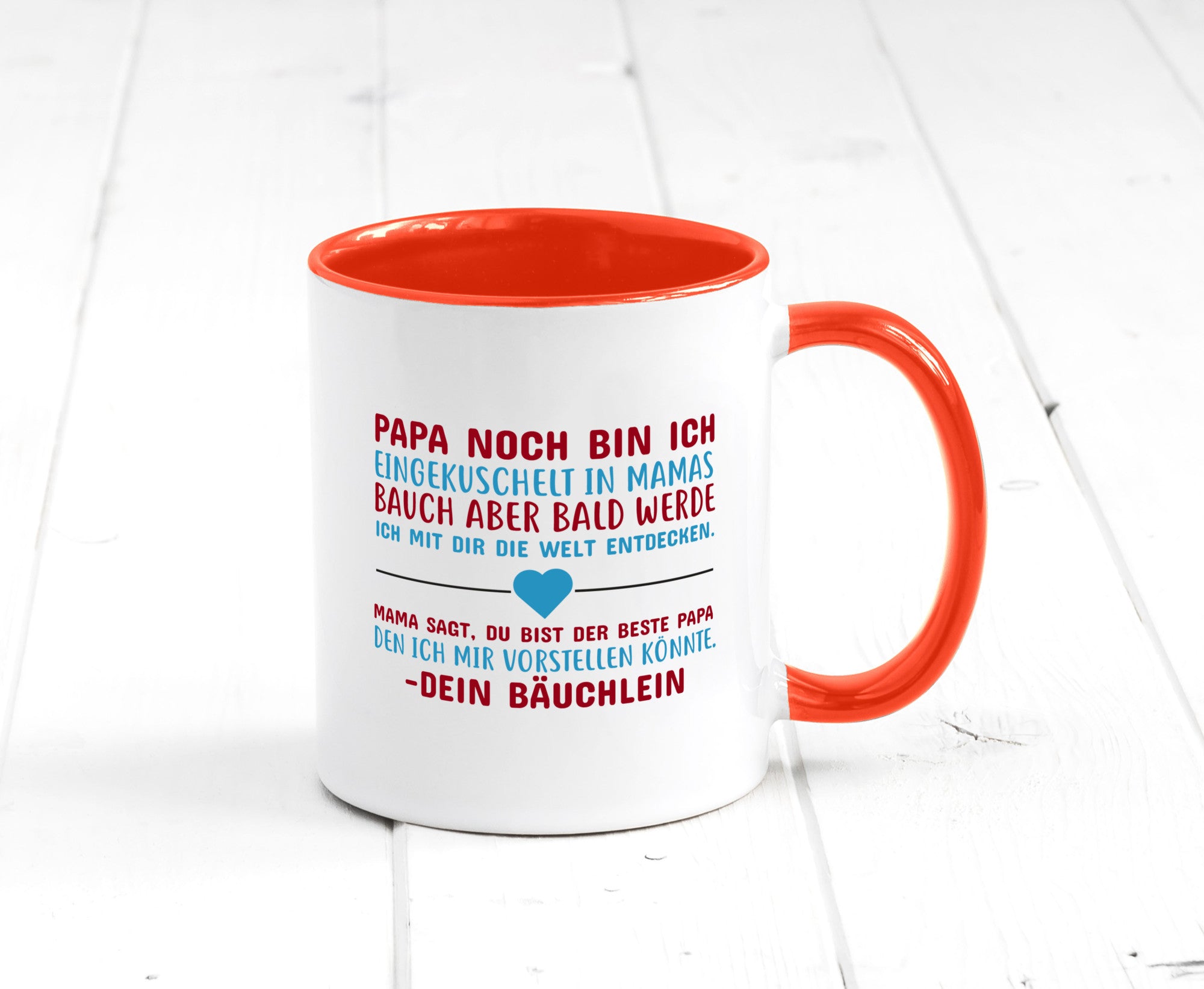 Schwangerschaft | Vaterschaft Tasse Papa Spruch Geschenk Familie Geschenkidee