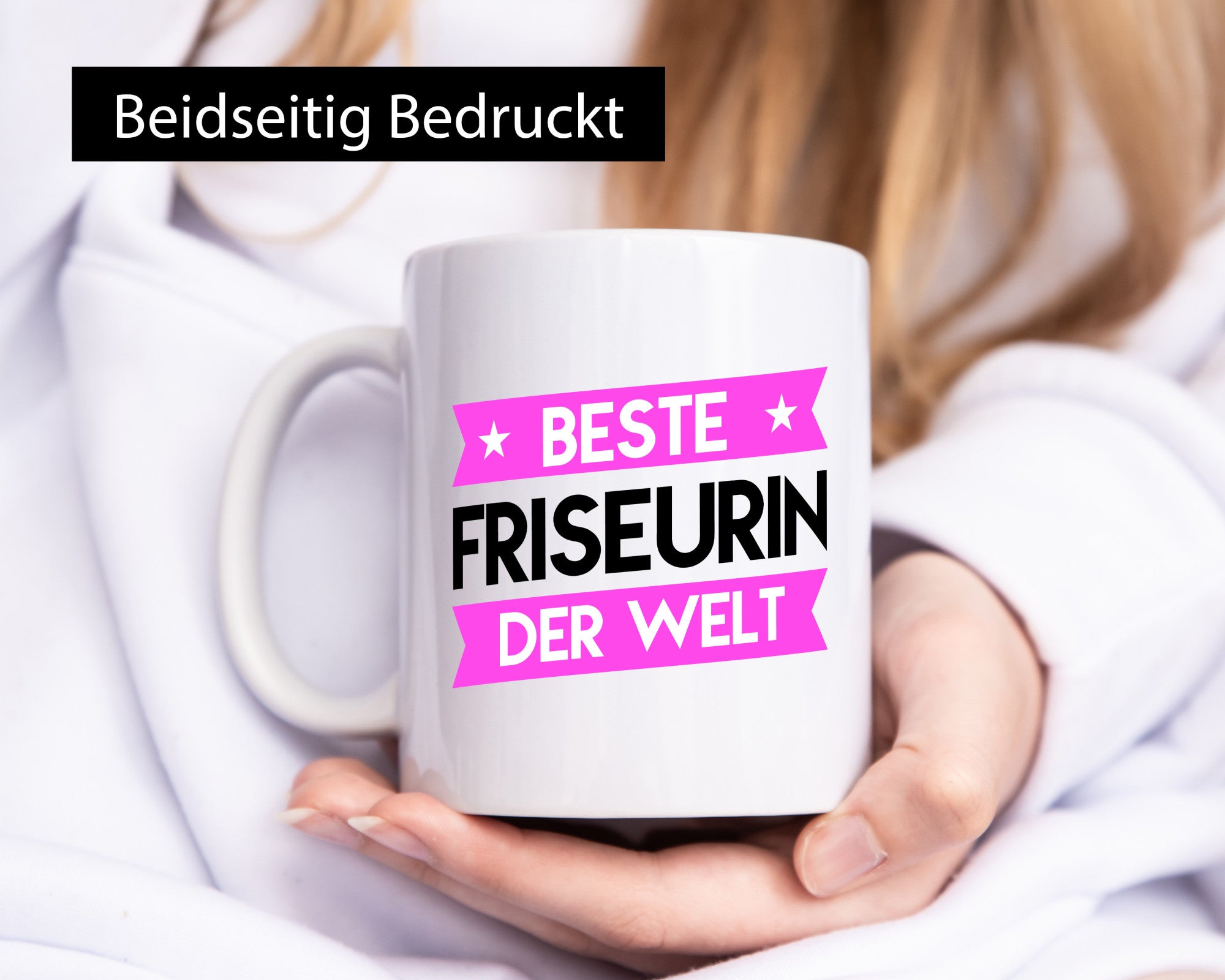 Beste Friseurin | Friseuse Frisörin Geschenk Humor Geschenkidee lustiger Spruch