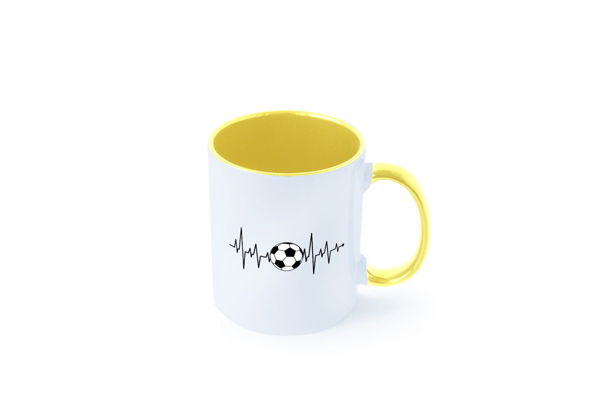 Fußball Herzschlag | Fussballer Verein Sport Team Geschenk Humor Geschenkidee