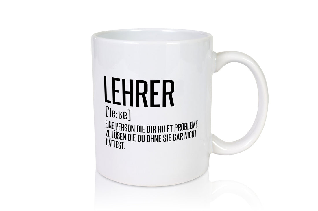 Lehrer | Kollege Mitarbeiter Geschenkidee Arbeit Kollegen Büro Humor Tasse