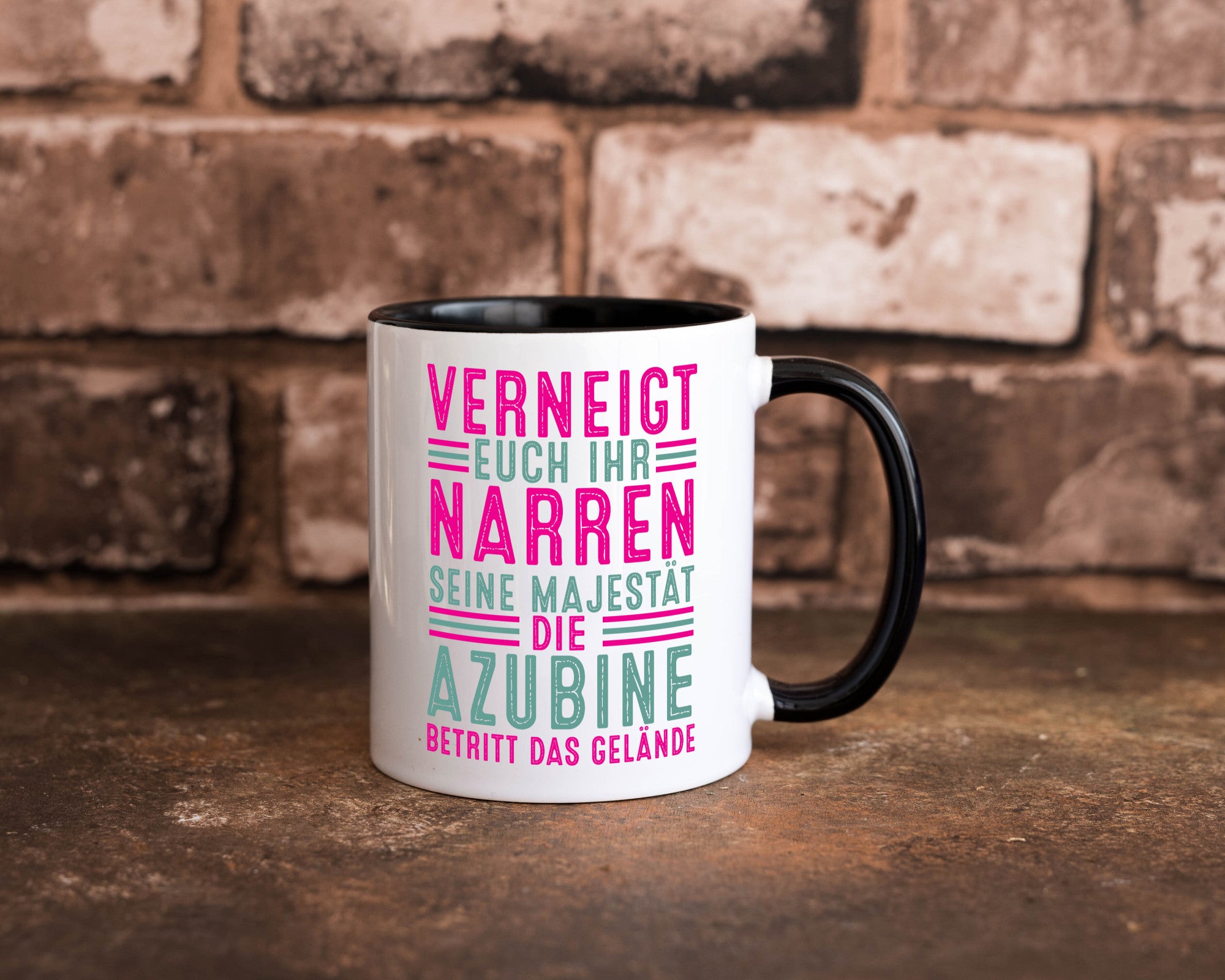 Verneigt euch: Azubine | Ausbildung Lehre Lehrling v2 lustiger Spruch Geschenk