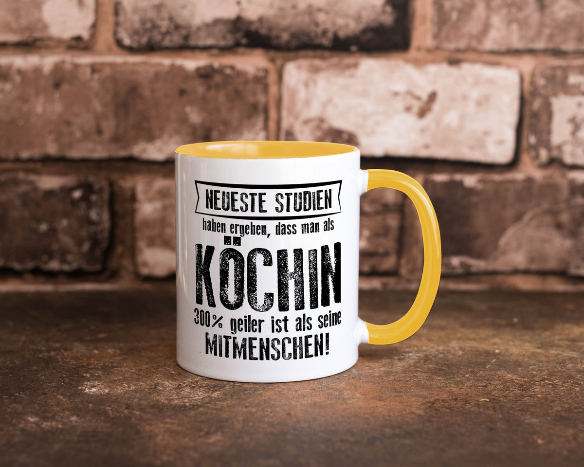 Neuste Studien: Köchin | Chefköchin Chefkoch Geschenk Arbeit Kollegen Büro Tasse