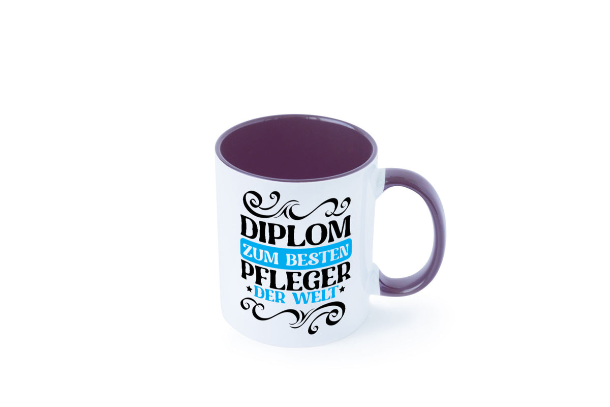 Bester Pfleger der Welt | Altenpfleger Pflegekraft lustig Humor Geschenkidee Tasse