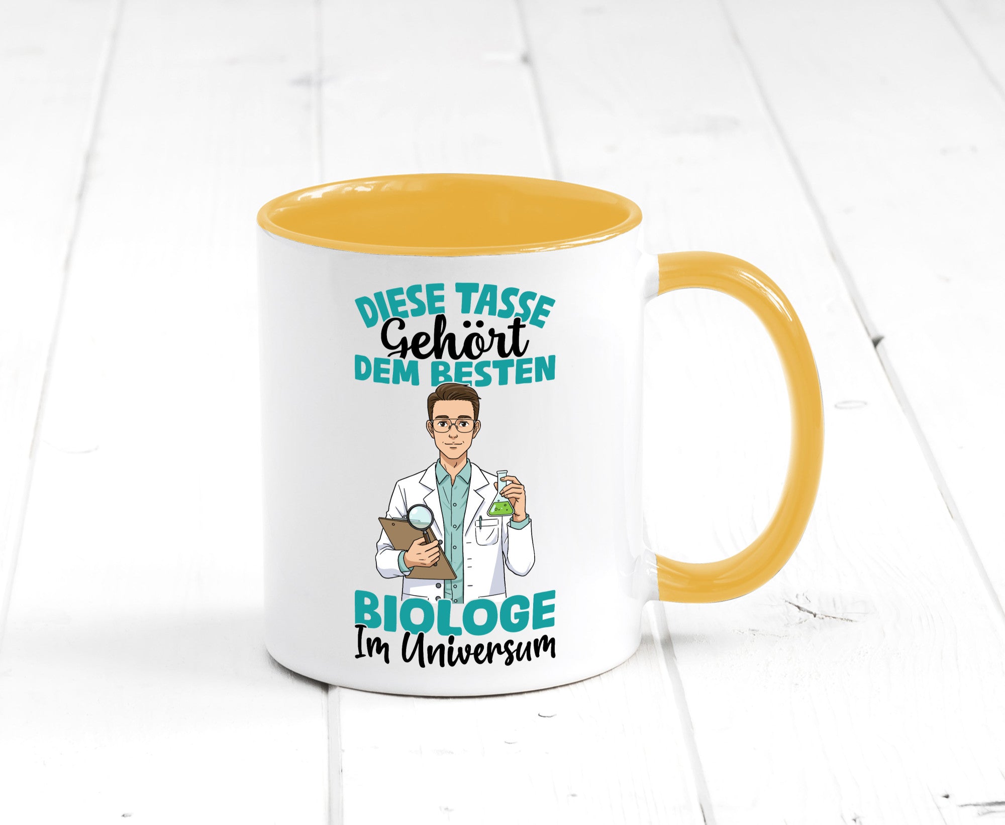 Im Universum: Biologe | Biologie Naturforscher Humor Geschenkidee Tasse