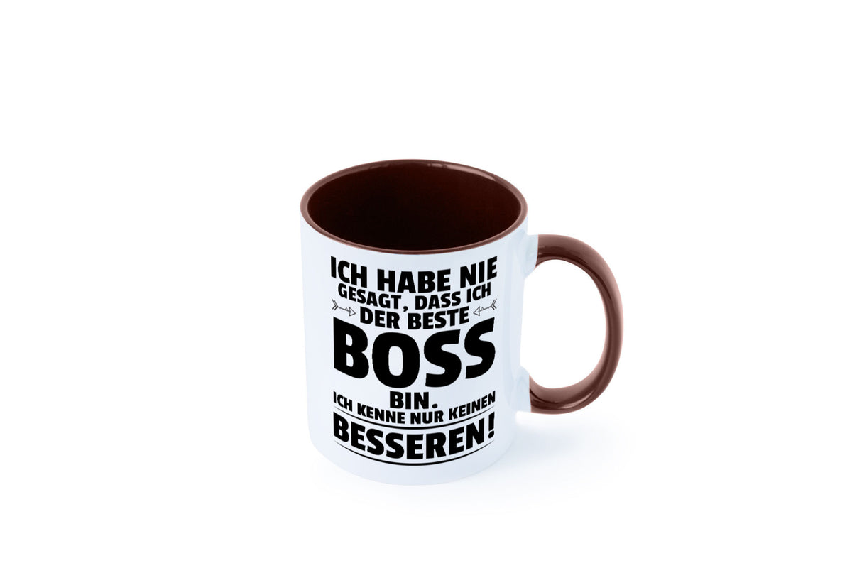 Der Beste Boss | Führungskraft Vorgesetzter lustiger Spruch Geschenk Humor Tasse