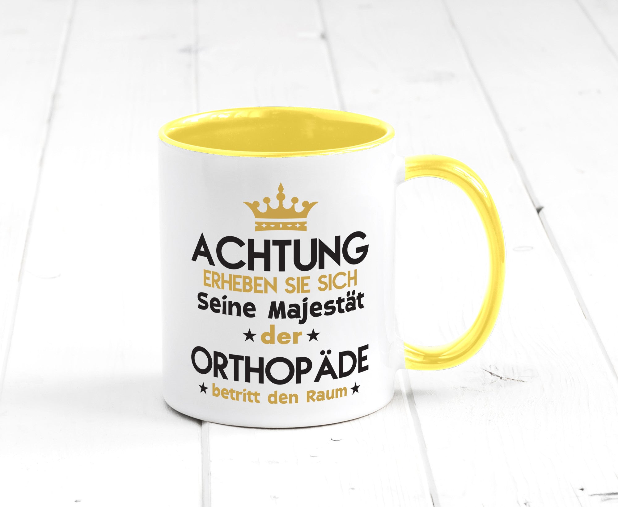 Seine Majestät Orthopäde | Orthopädie lustiger Spruch Geschenk Humor