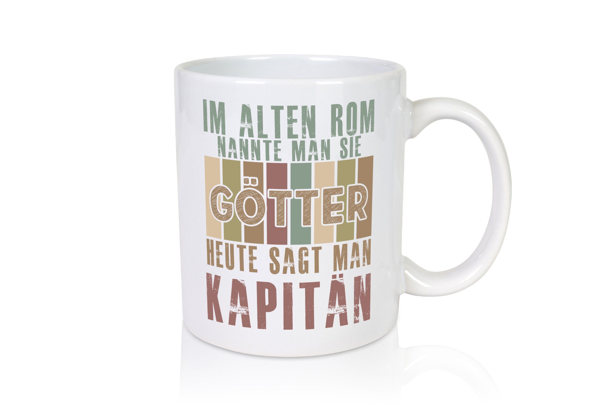 Heute sagt man: Kapitän | Schiffskapitän Schiff Geschenk Humor Geschenkidee