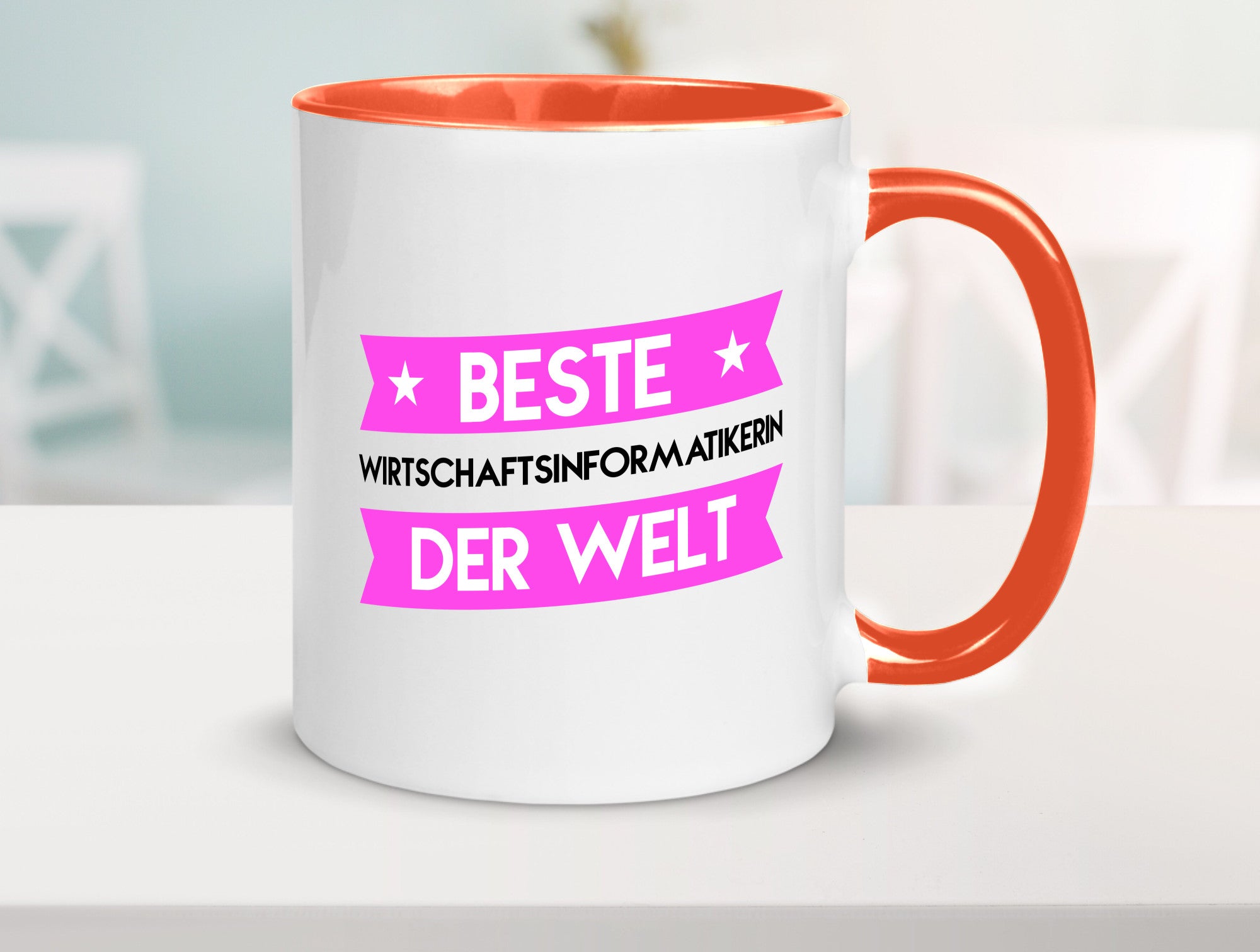 Beste Wirtschaftsinformatikerin | Wirtschaft Informatik Humor Geschenkidee Tasse