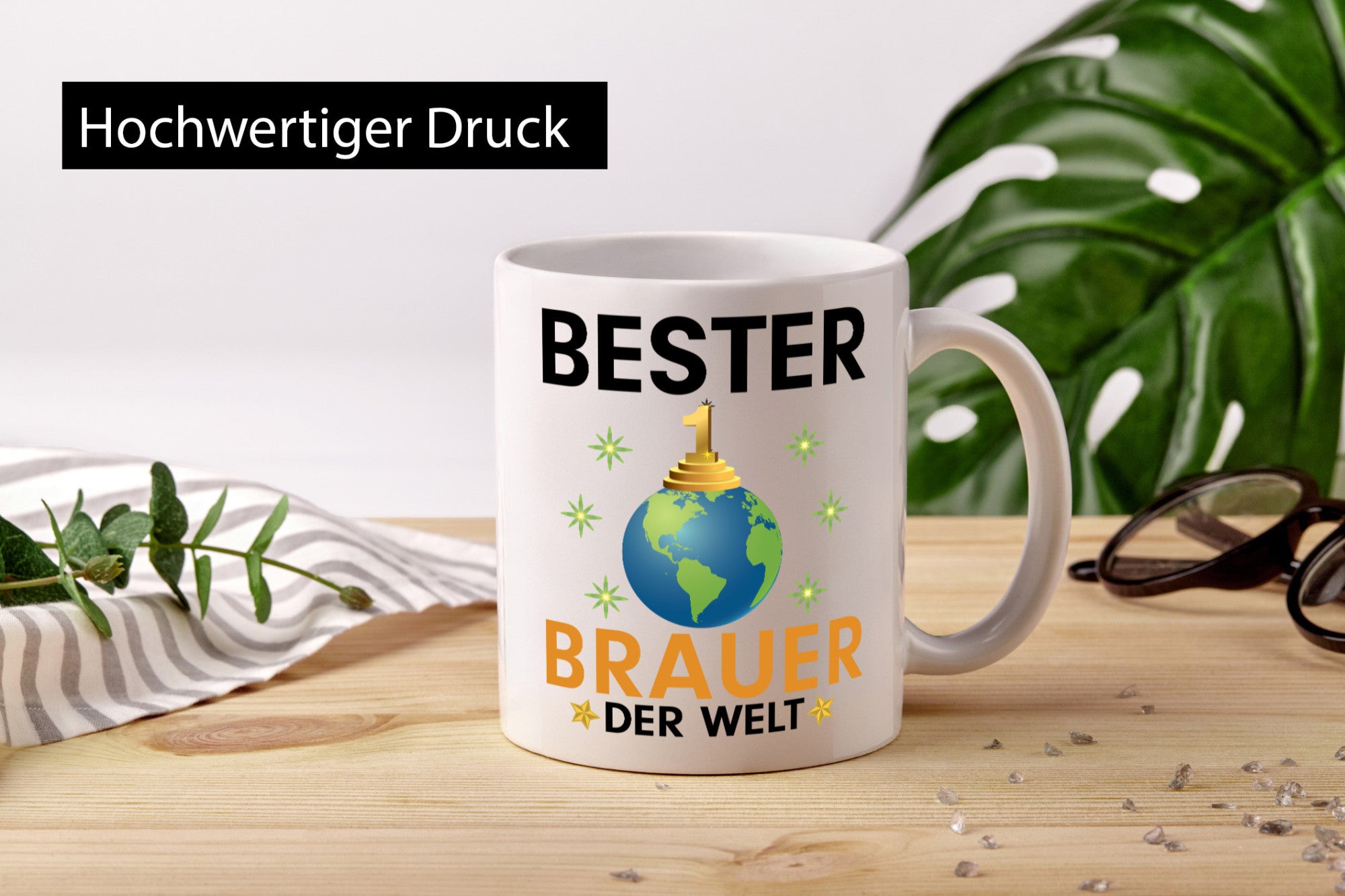 Welt Bester Brauer | Bier Brauerei Geschenk Humor Geschenkidee lustiger Spruch