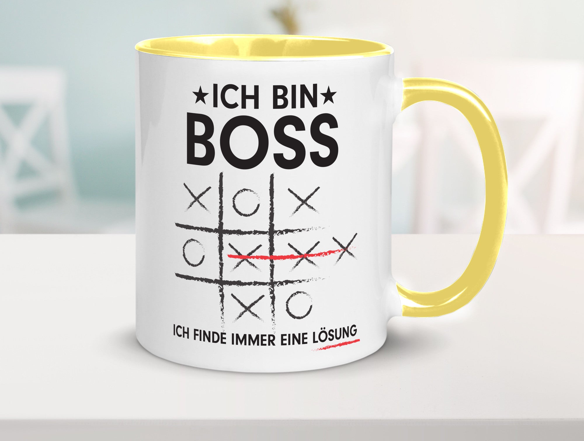 Lösung finden: Boss | Führungskraft Vorgesetzter v2 lustig Humor Geschenkidee