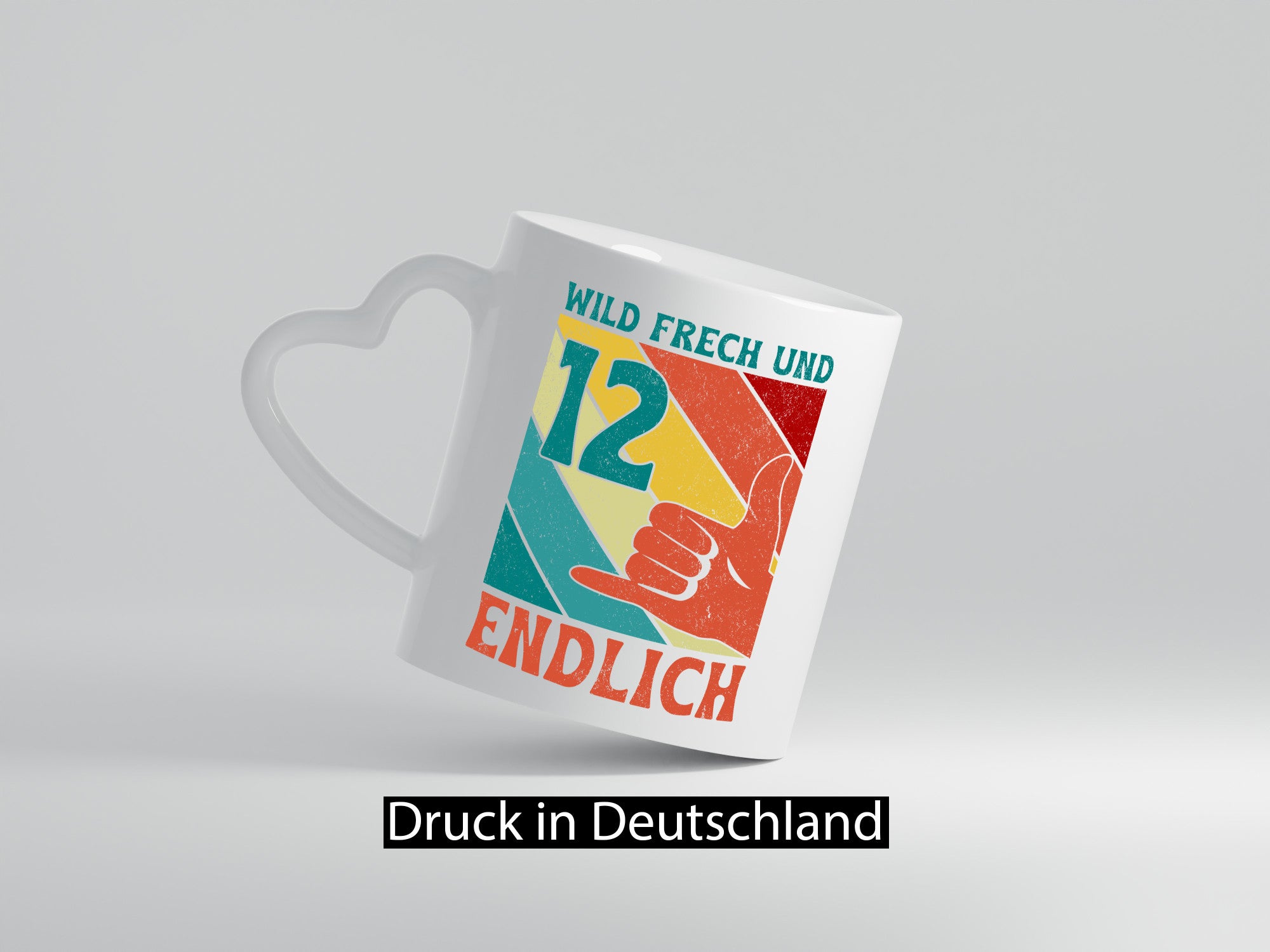 12. Geburtstag | 12 Jahre Wild und Frech Humor Geschenkidee Tasse