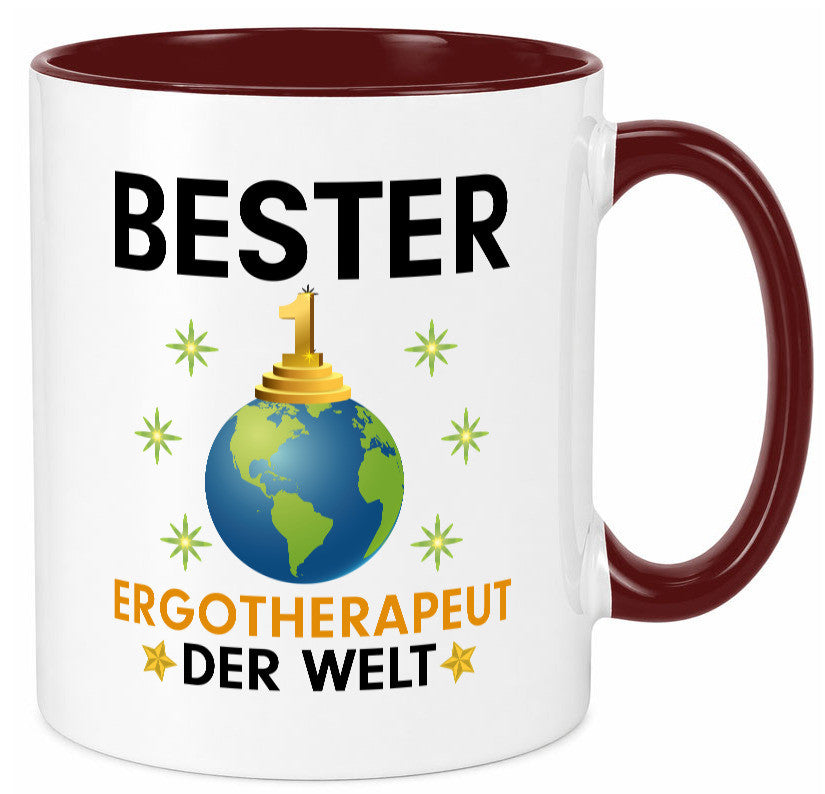 Welt Bester Ergotherapeut | Ergotherapie lustig Humor Geschenkidee Geschenk Tasse