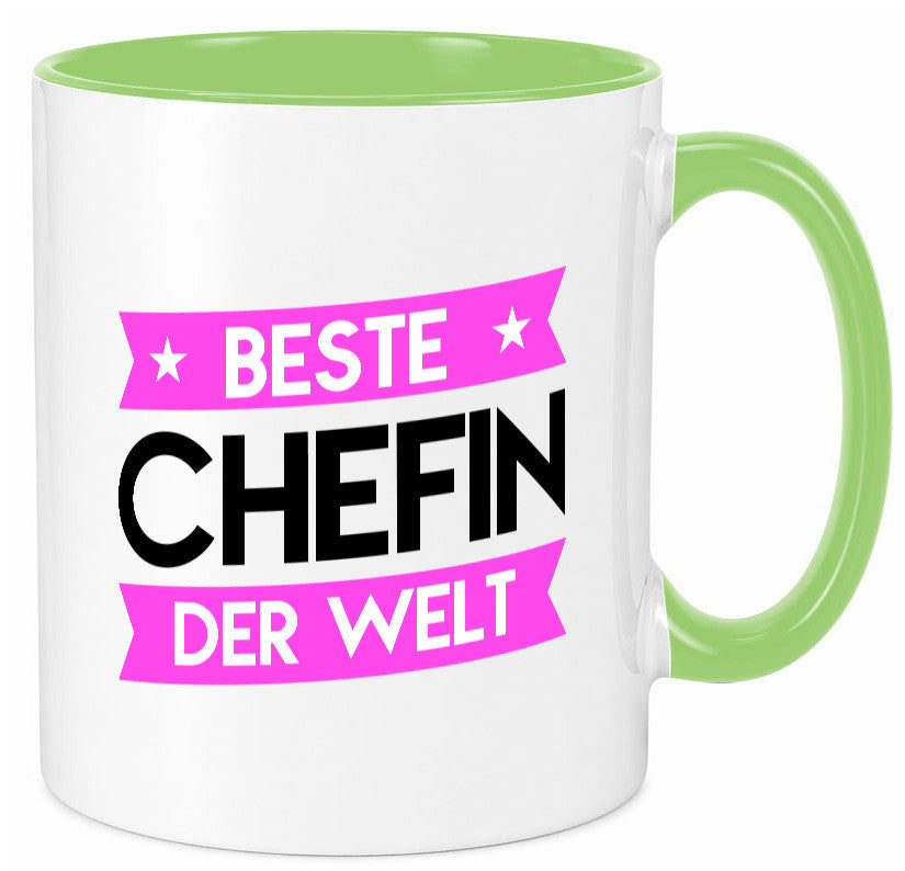 Beste Chefin | Führungskraft Vorgesetzte Humor Arbeit Kollegen Büro Tasse