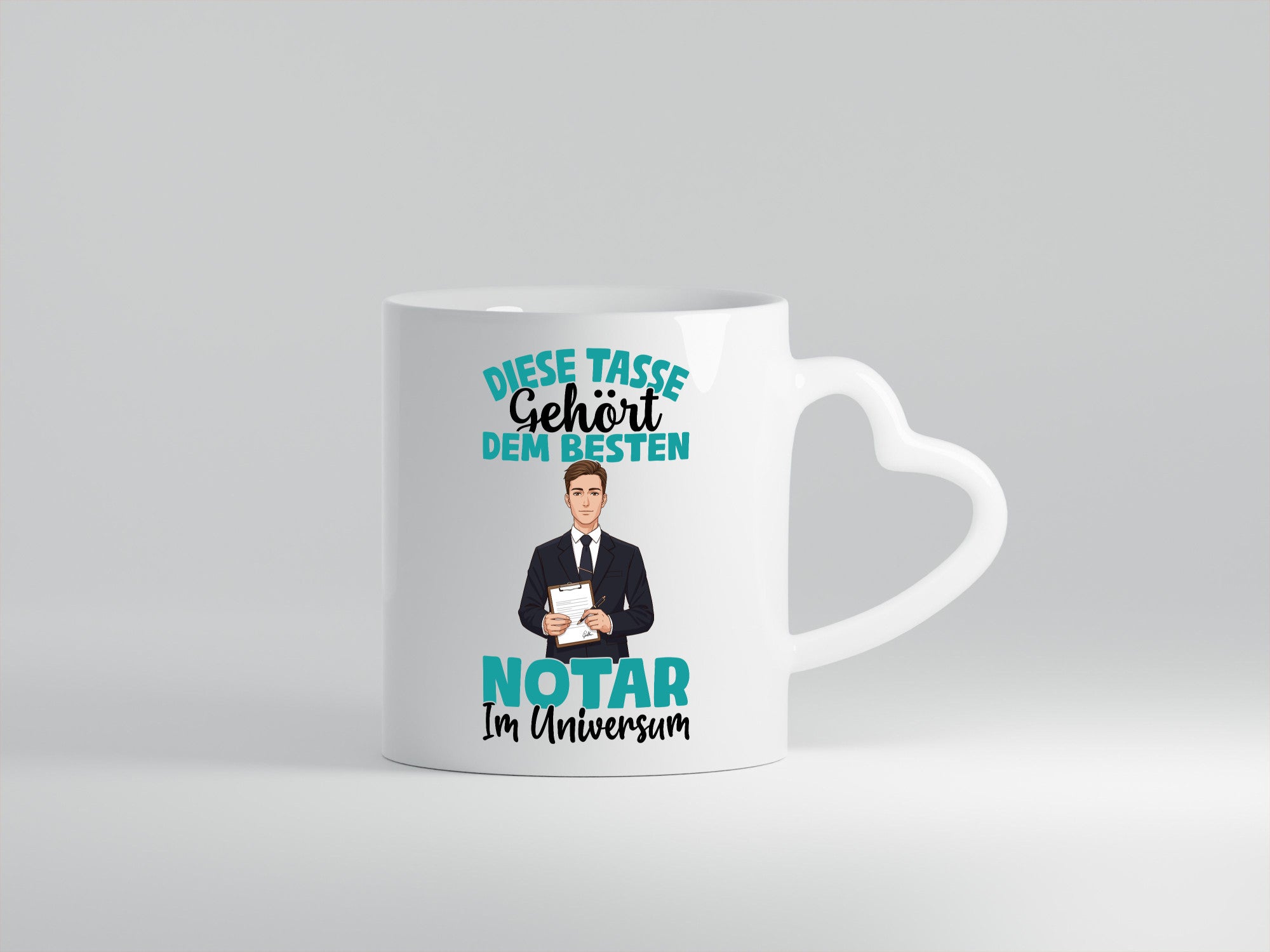 Im Universum: Notar | Jurist lustig Humor Geschenkidee Geschenk Tasse