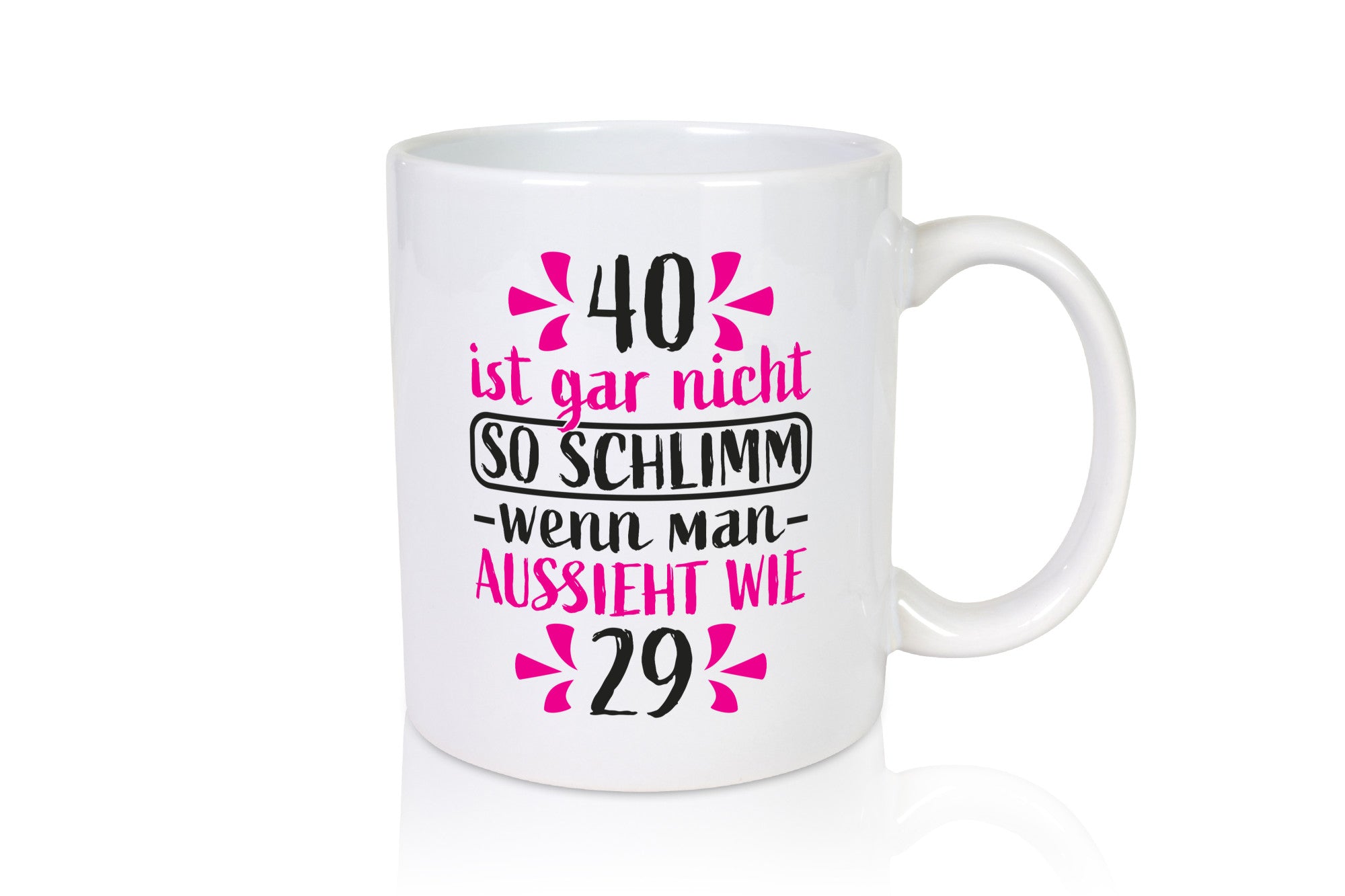 40 nicht schlimm | 40. Geburtstag Humor Geschenkidee Tasse