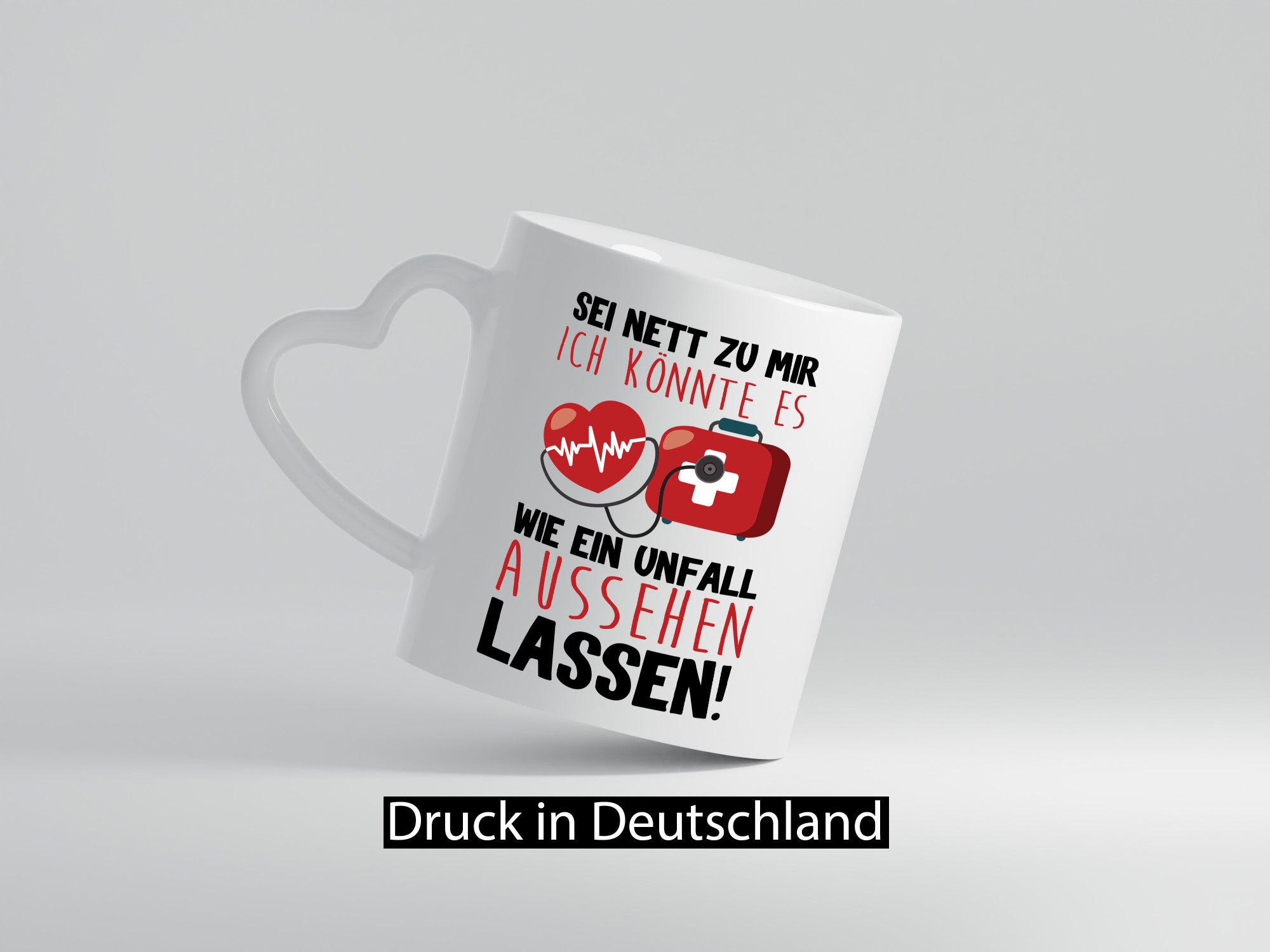 Sei nett zu mir Geschenk Humor Geschenkidee lustiger Spruch Tasse