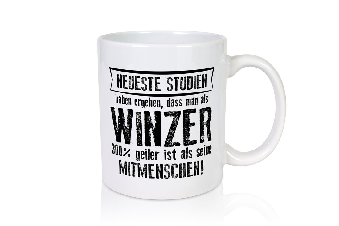 Neuste Studien: Winzer | Weinbauer Wein lustiger Spruch Geschenk Humor