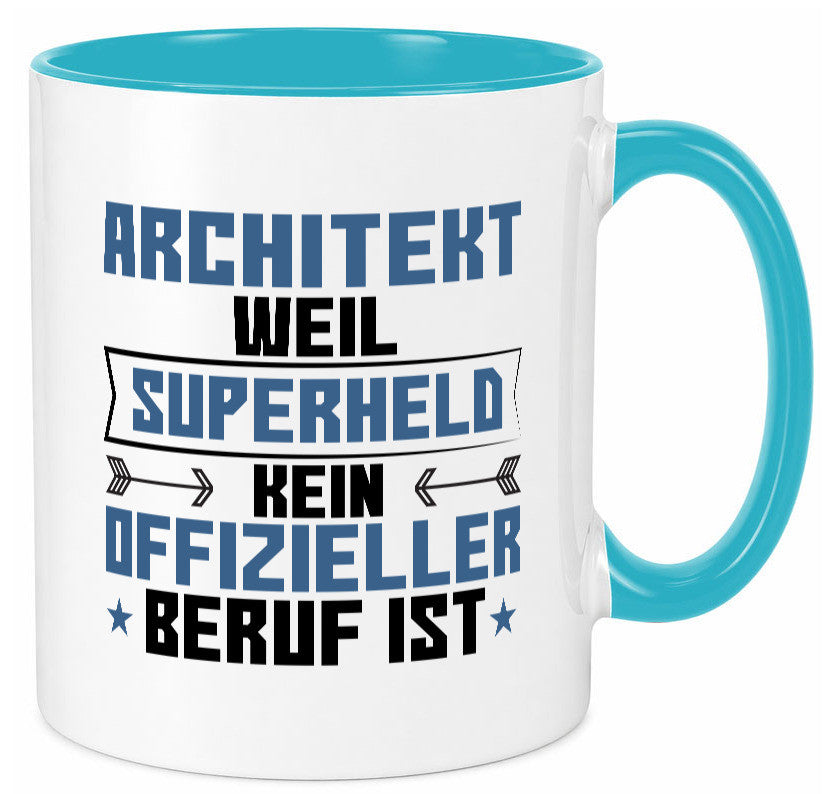 Superheld Architekt | Architektur Büro Geschenk Arbeit Kollegen lustiger Spruch