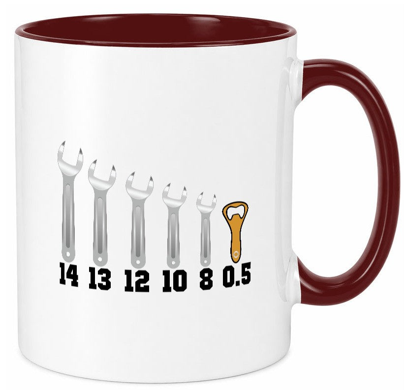 Bierliebhaber | Biertrinker Werkzeug Bieröffner Geschenkidee Humor Tasse