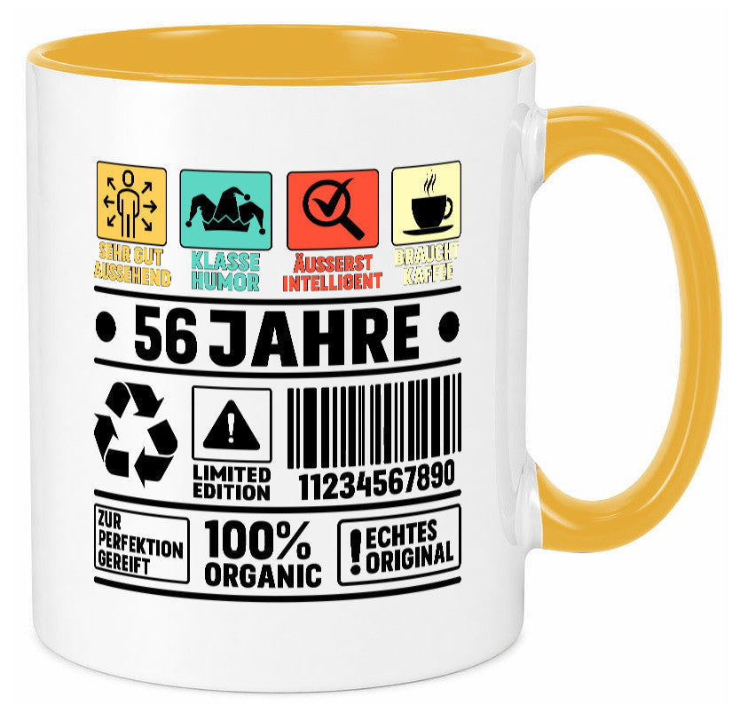 56. Geburtstag | 56 Jahre Humor Limited Edition lustiger Spruch Geschenk