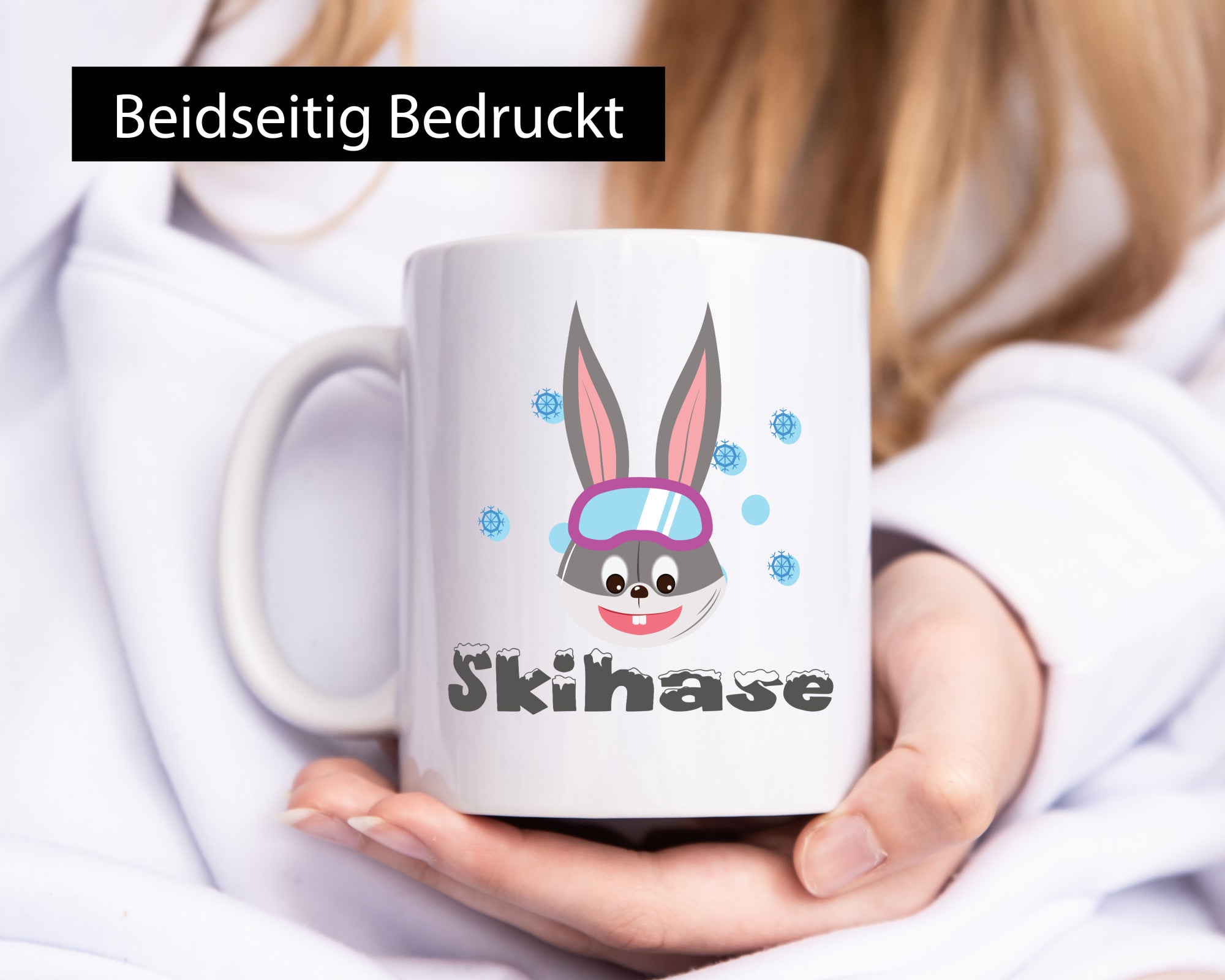 Skihase | Skifahren Wintersport Skifahrer Geschenk Humor Geschenkidee lustig
