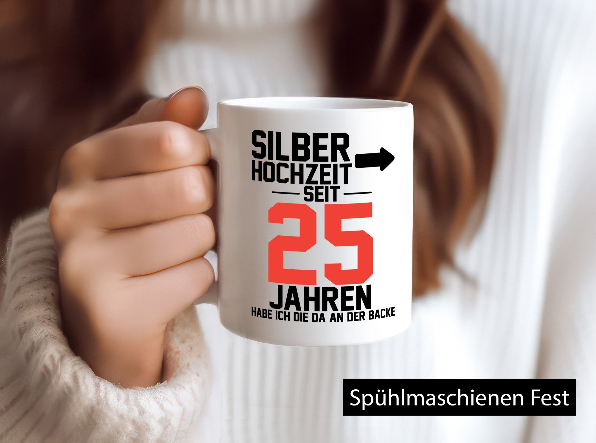 25. Hochzeitstag | Ehemann Silberhochzeit v2 lustig Humor Geschenkidee Geschenk