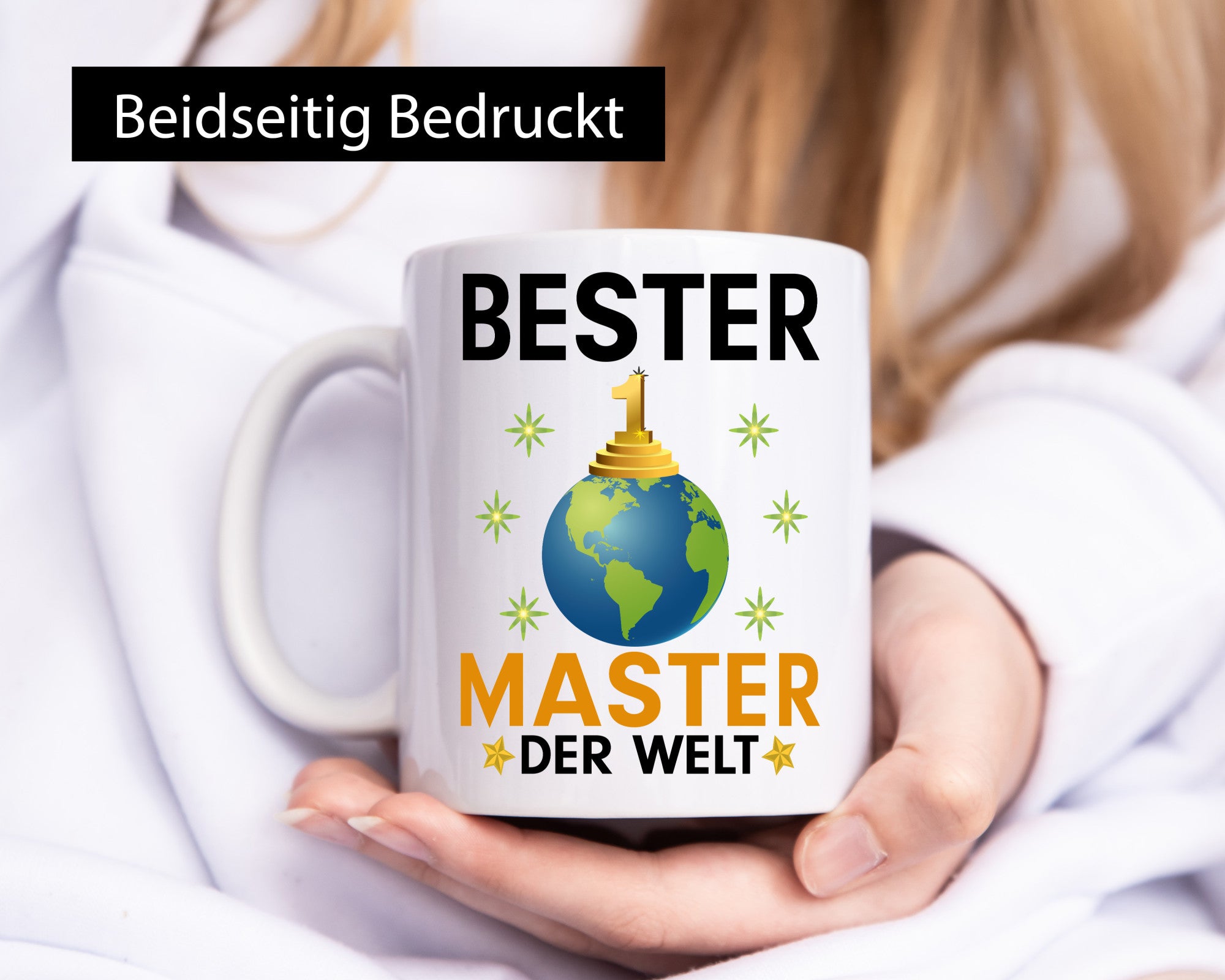 Welt Bester Master | Universität Student Humor Geschenkidee Tasse