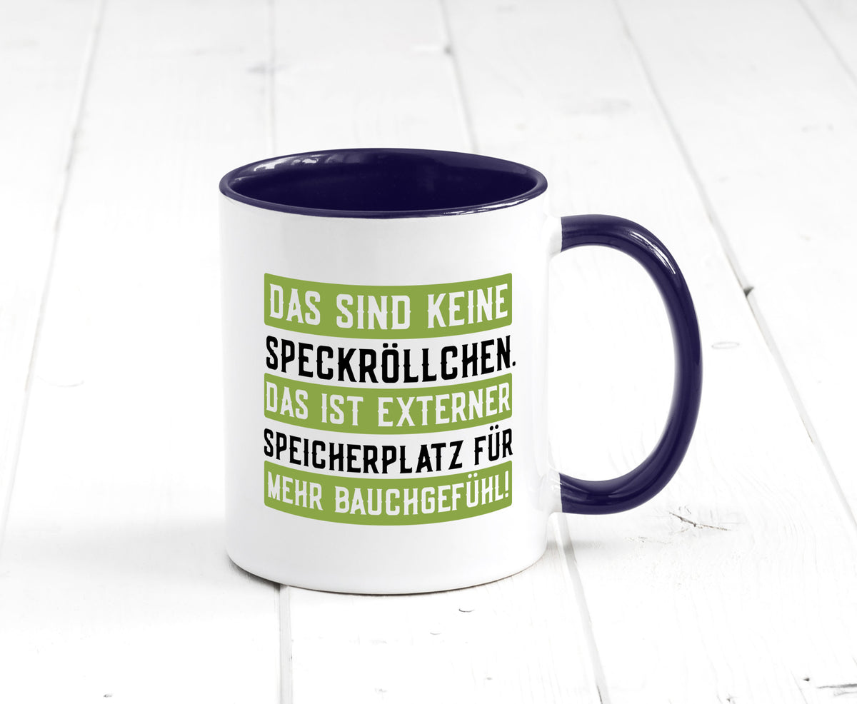 Keine Speckröllchen | Softwareentwickler PC Körperfülle Geschenkidee Humor Tasse