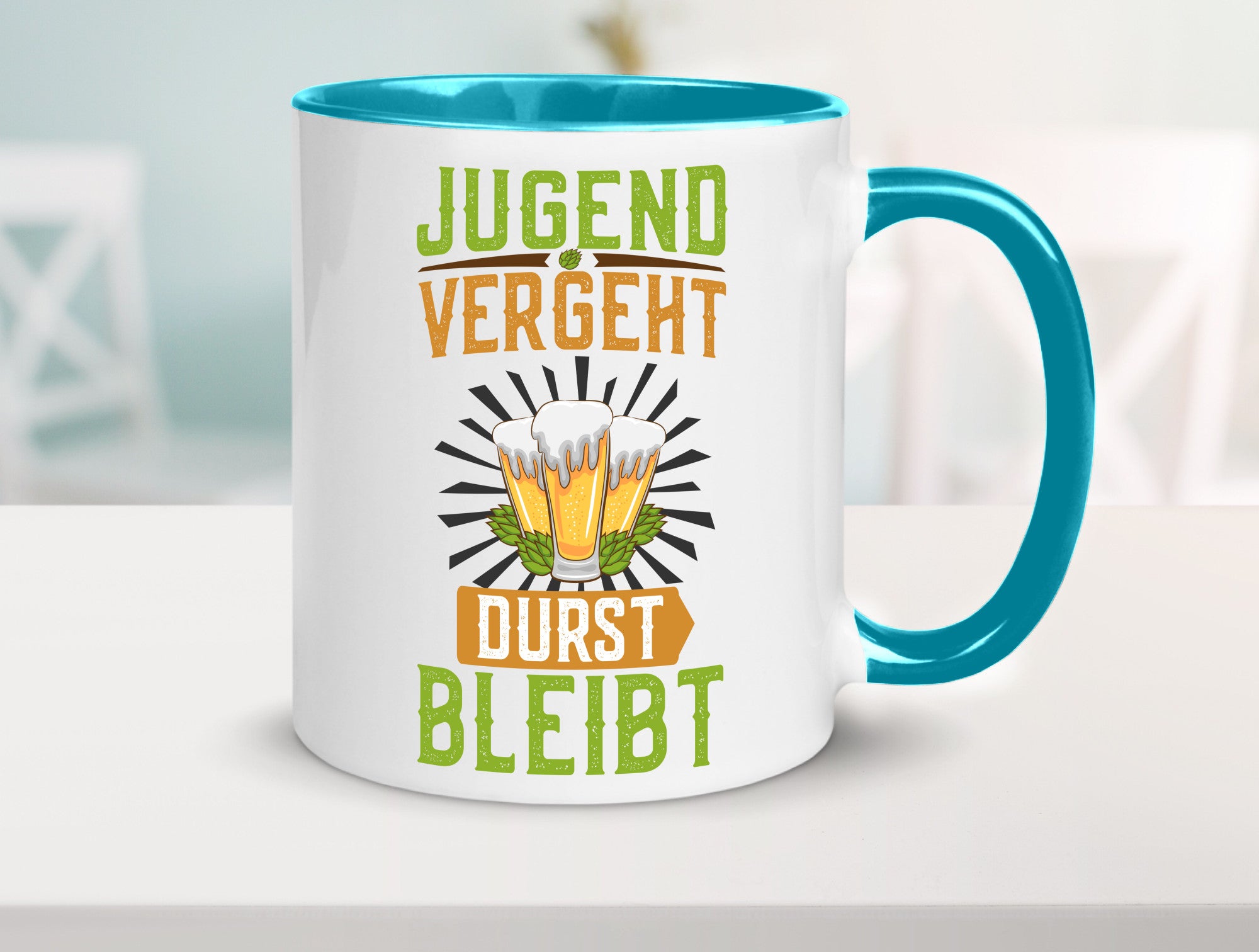Jugend vergeht durst bleibt | Biertrinker Bierliebhaber lustiger Spruch