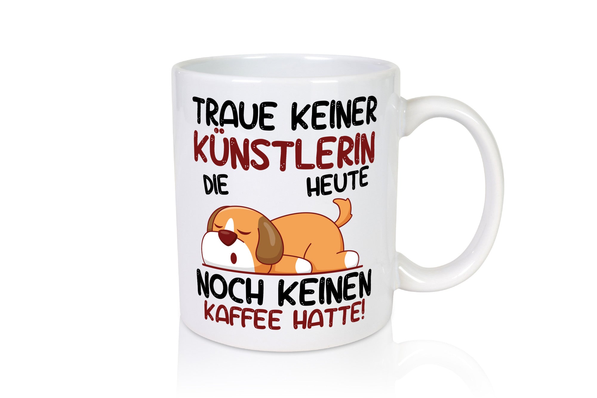 Traue keiner Künstlerin| Spruch lustig | Kunst lustiger Geschenk Humor