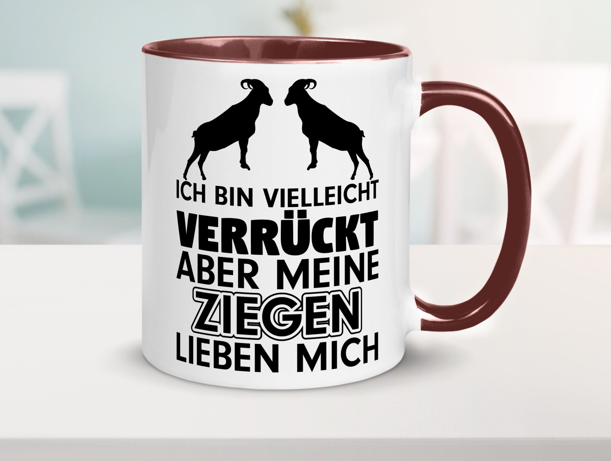 Meine Ziegen | Hirte Tasse Bauernhof Hirtin Bauer Humor Geschenkidee
