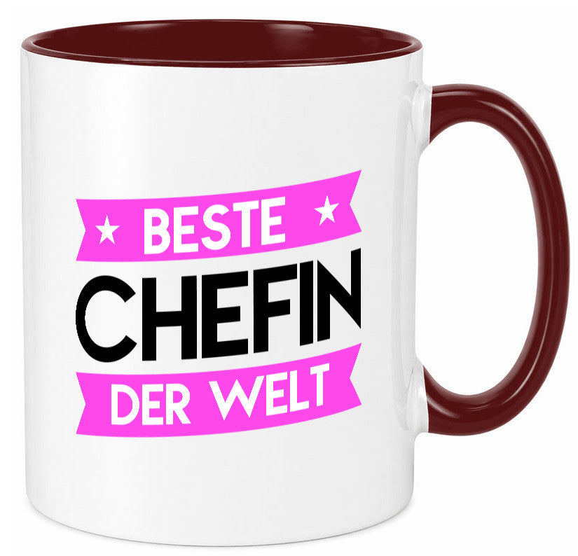 Beste Chefin | Führungskraft Vorgesetzte Humor Arbeit Kollegen Büro Tasse