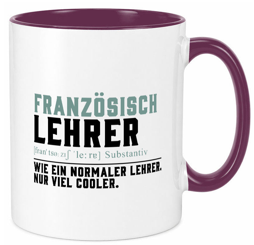 Französischlehrer | Lehrer Unterricht Lieblingslehrer lustig Humor Geschenkidee