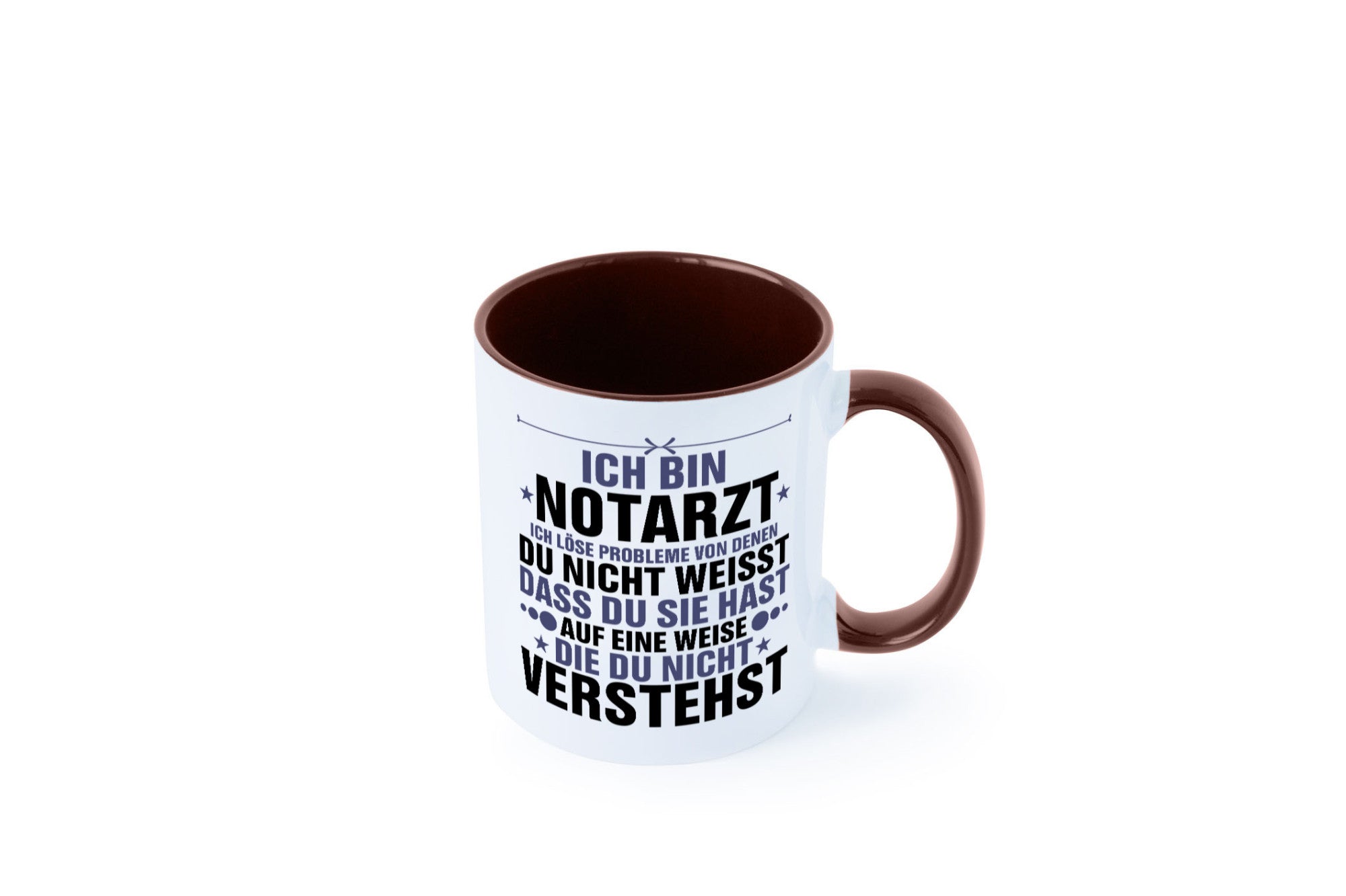 Löse Probleme: Notarzt | Arzt v2 Geschenkidee Humor Tasse