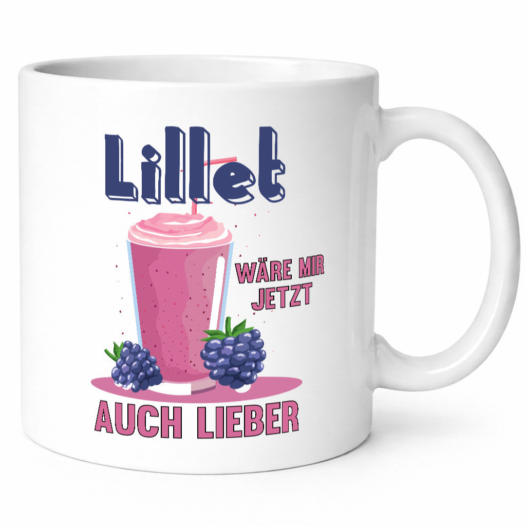 Lillet wäre mir jetzt lieber | Trinken Freunde Humor Geschenkidee Tasse