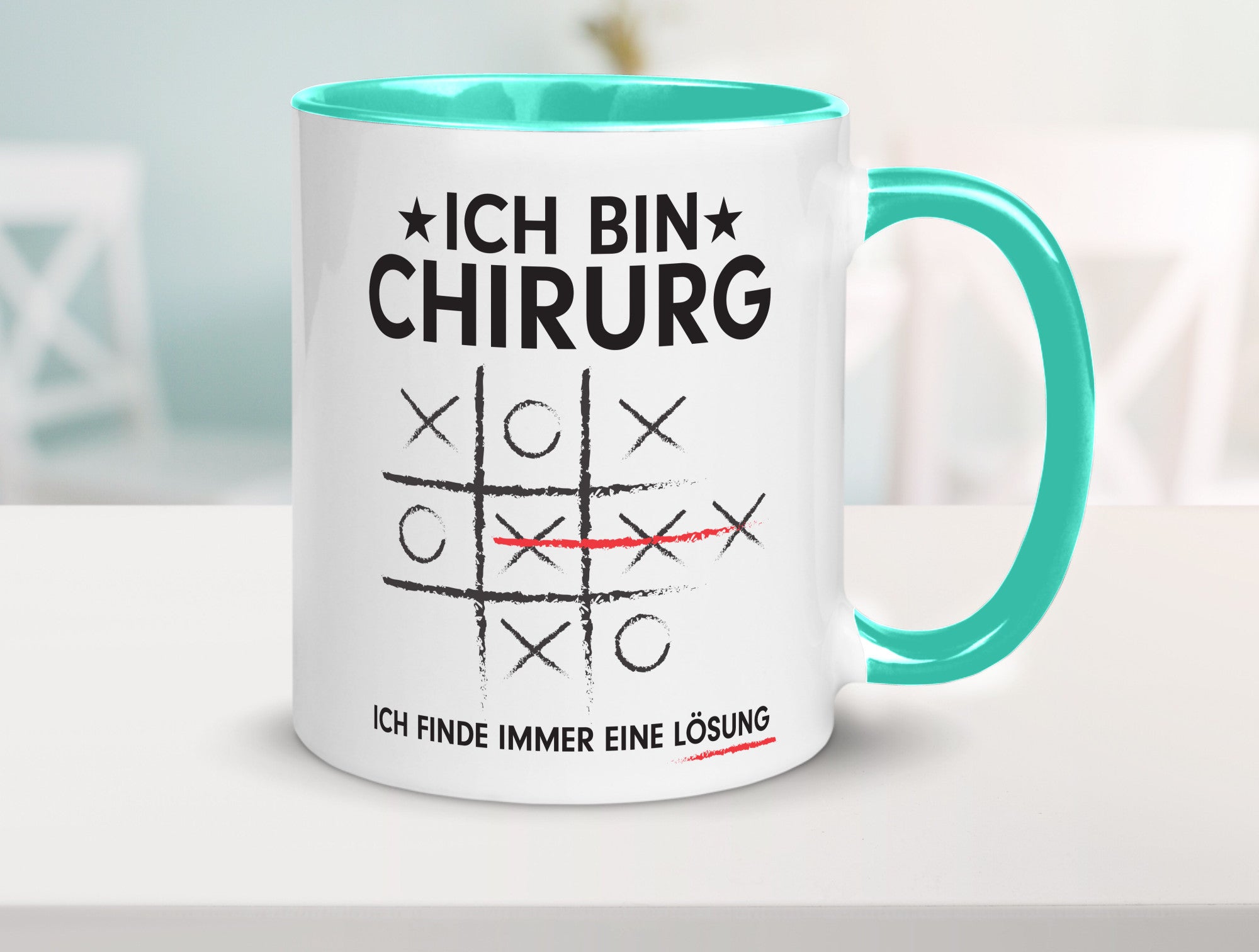 Lösung finden: Chirurg | Medizin Chirurgie v2 Geschenk Humor Geschenkidee