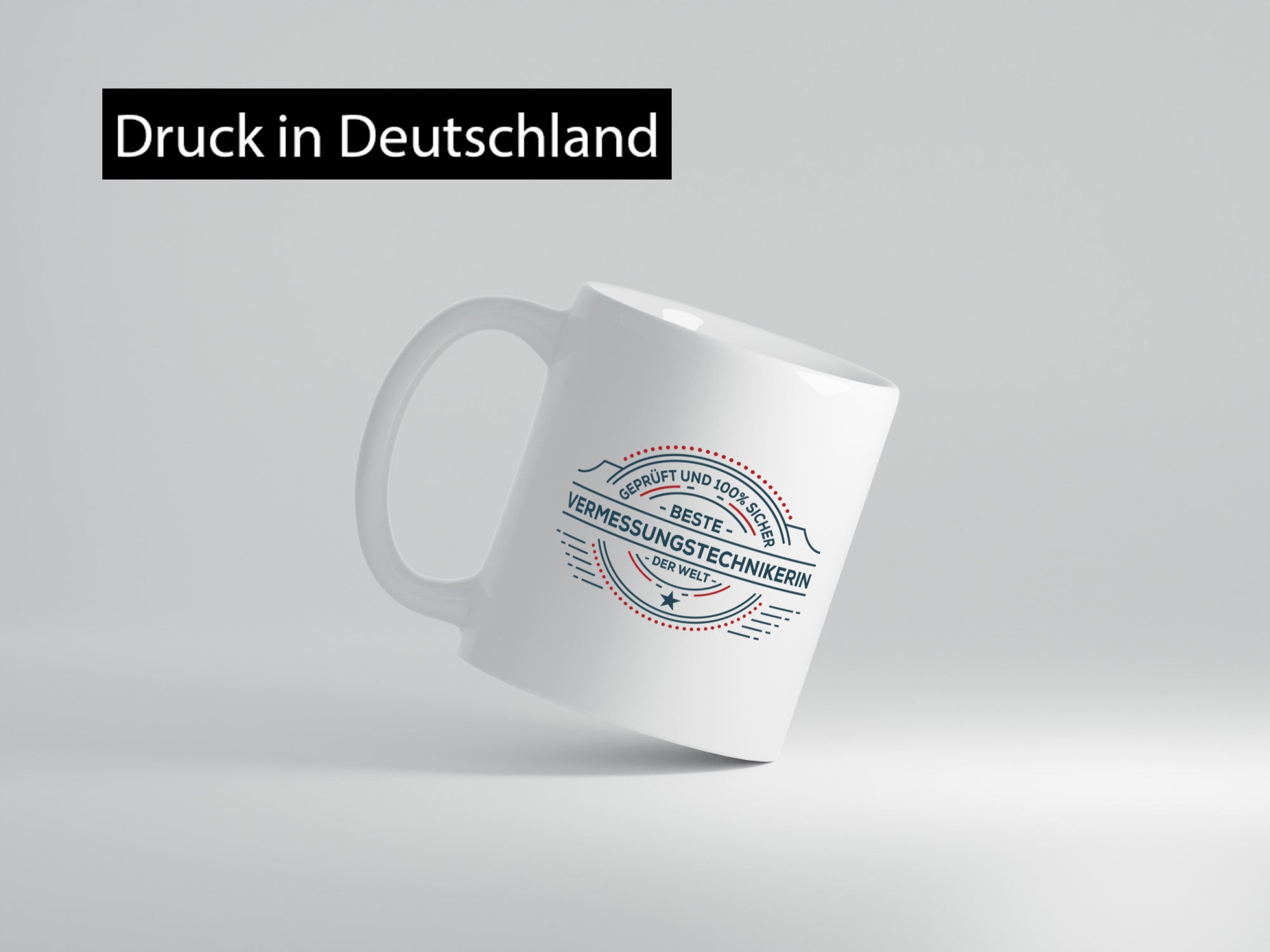 Geprüft und sicher: Vermessungstechnikerin | Techniker lustig Humor
