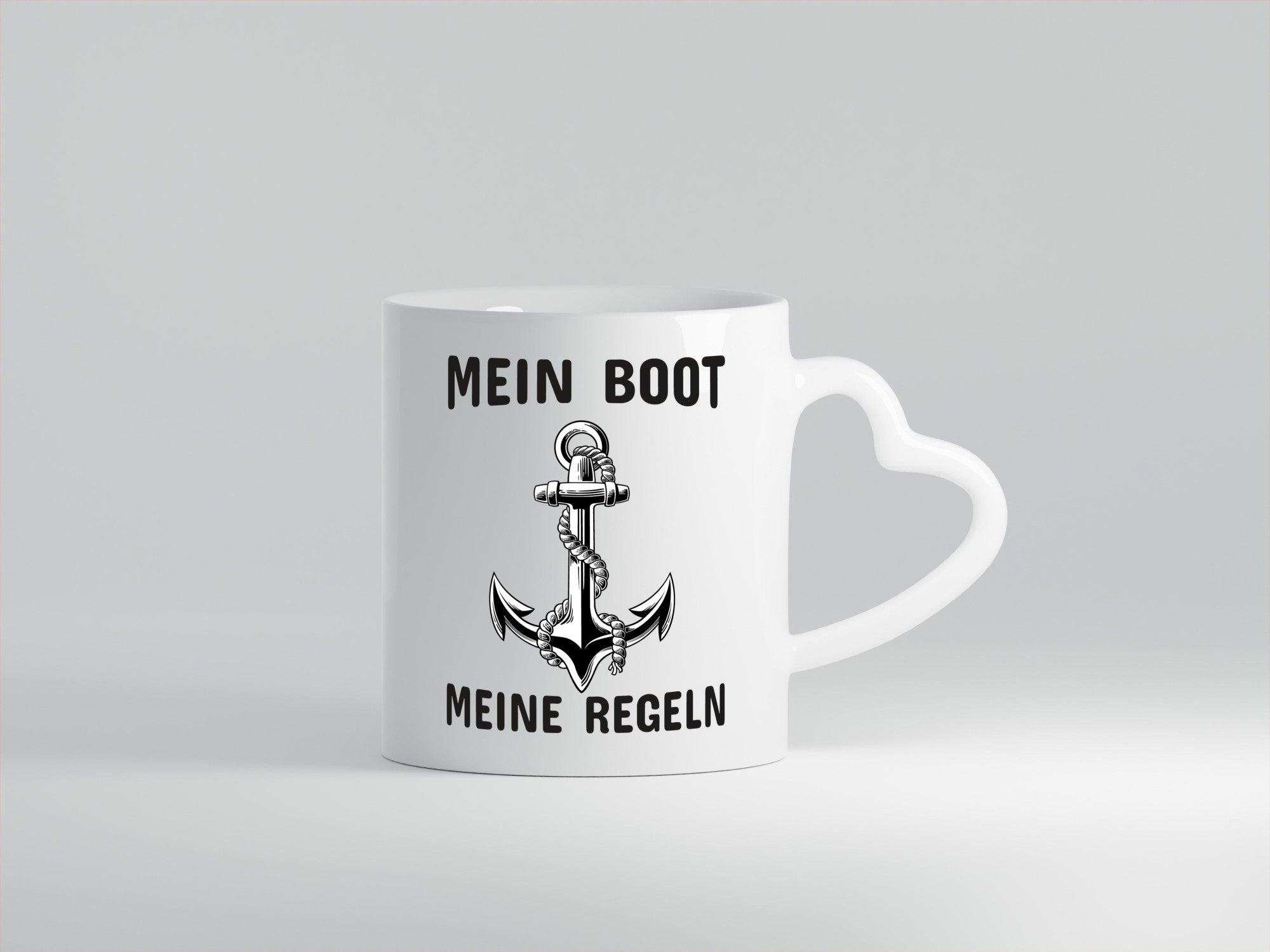 Mein Boot meine Regeln | Bootbesitzer Tasse Kapitän Geschenkidee Humor