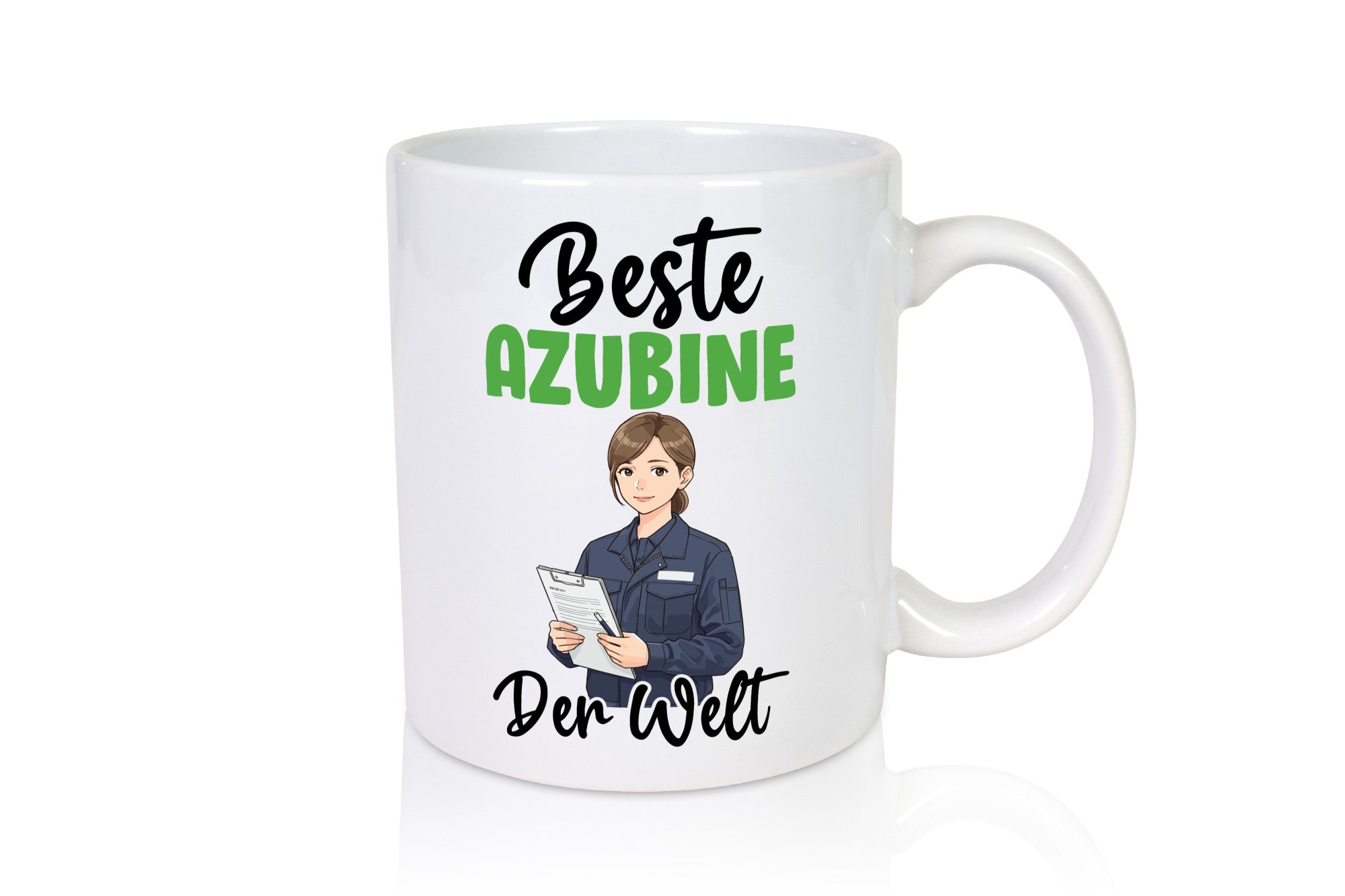 Beste Azubine | Ausbildung Lehre Lehrling v2 Humor Geschenkidee Tasse