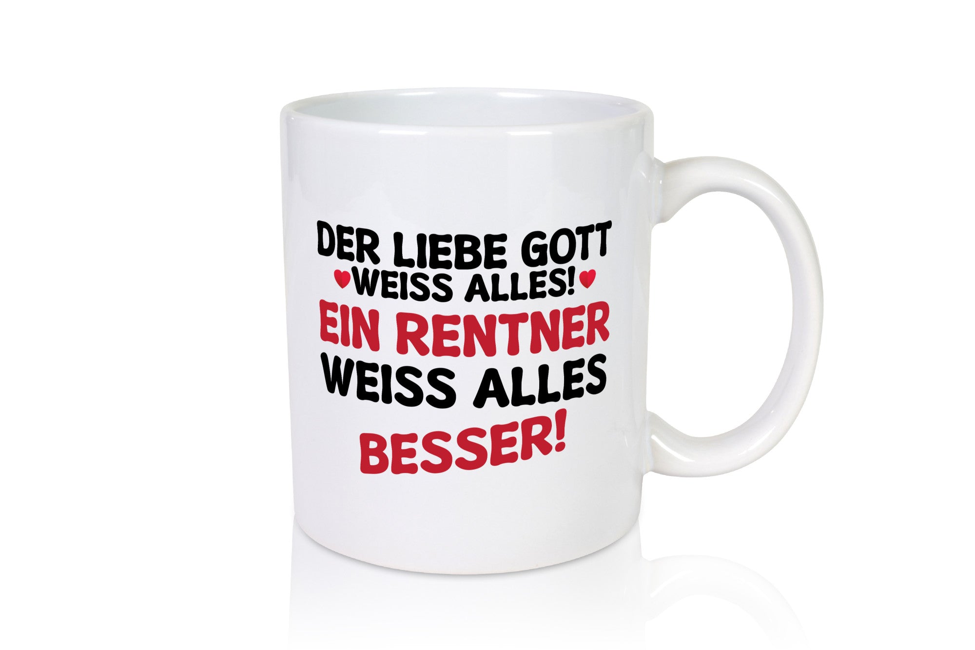 Ein Rentner weiß alles besser | Ruhestand Geschenk Jubiläum lustiger Spruch