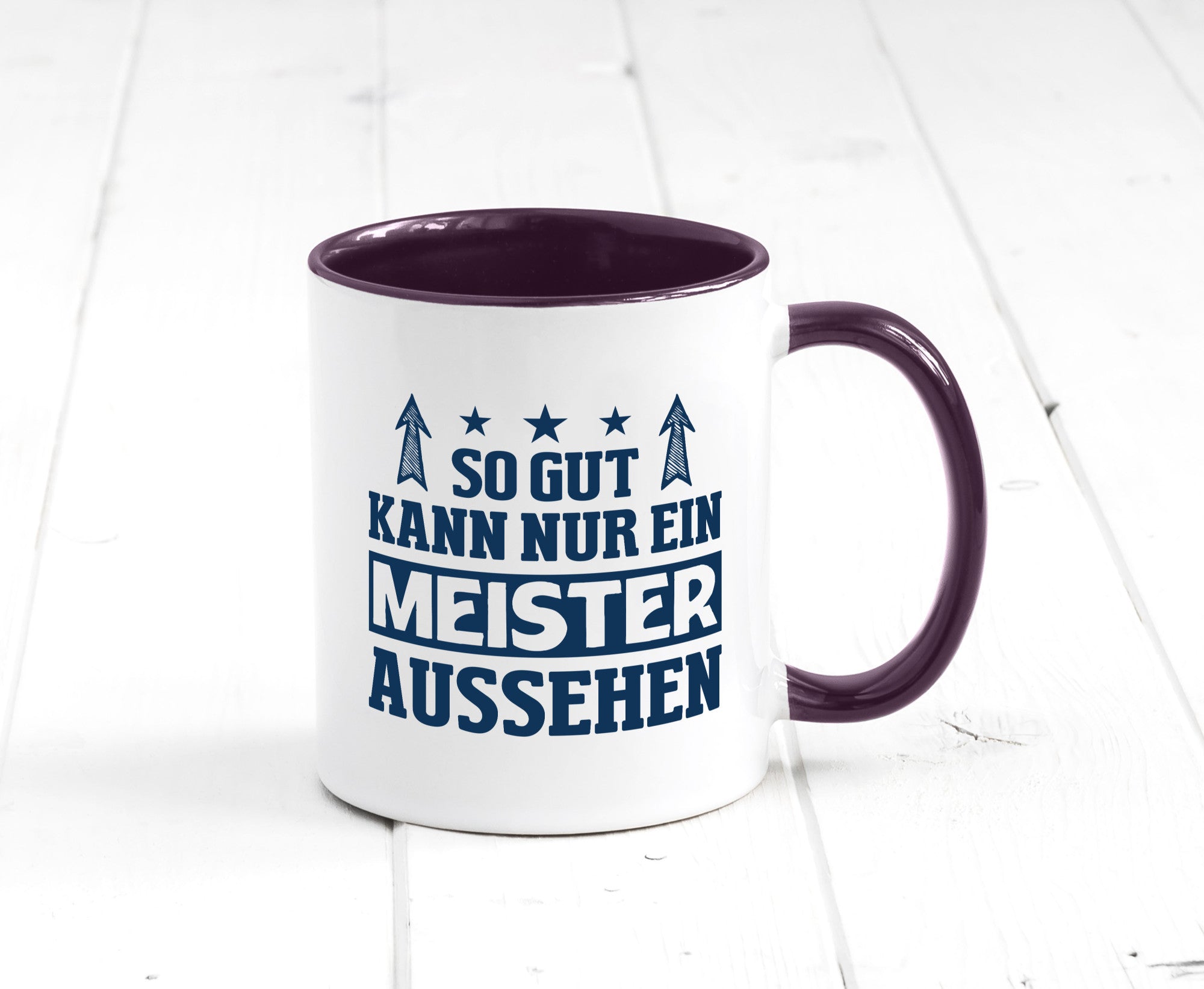 So gut kann nur ein Meister aussehen | Arbeit Humor Kollegen Büro Geschenkidee