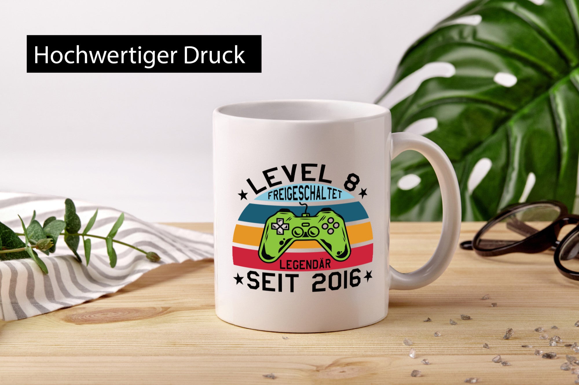 Level 8 | Legendary Since 2016 Controller Gift Humor Gift Idea Funny