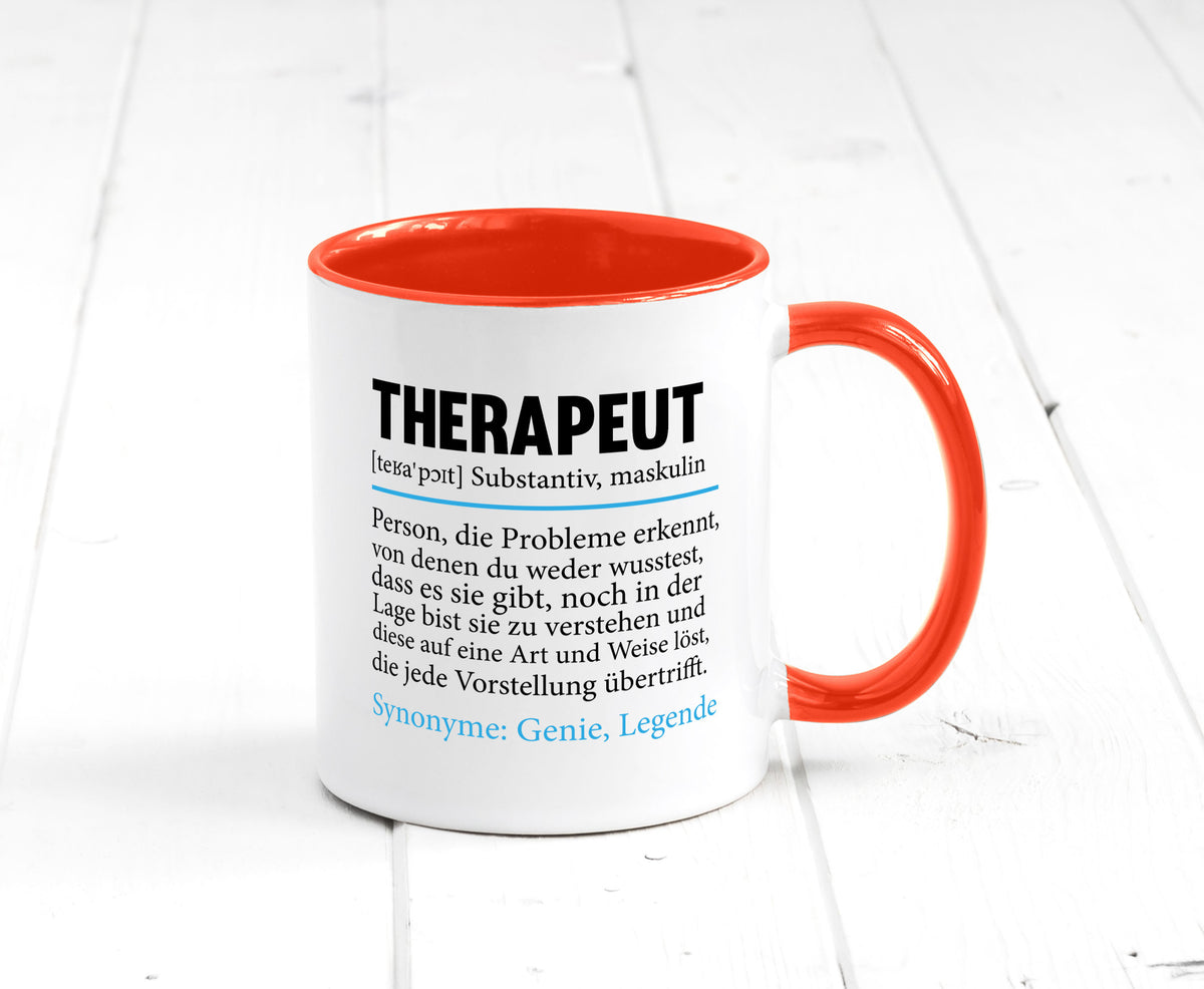 Therapeut | Psychotherapie Therapie Beruf lustig Humor Arbeit Kollegen Büro Tasse