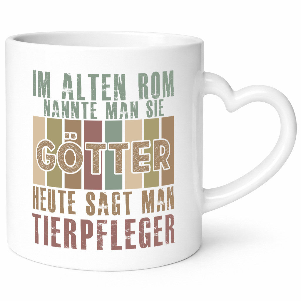 Heute sagt man: Tierpfleger | Pflegeberuf Tierheim lustiger Spruch Geschenk